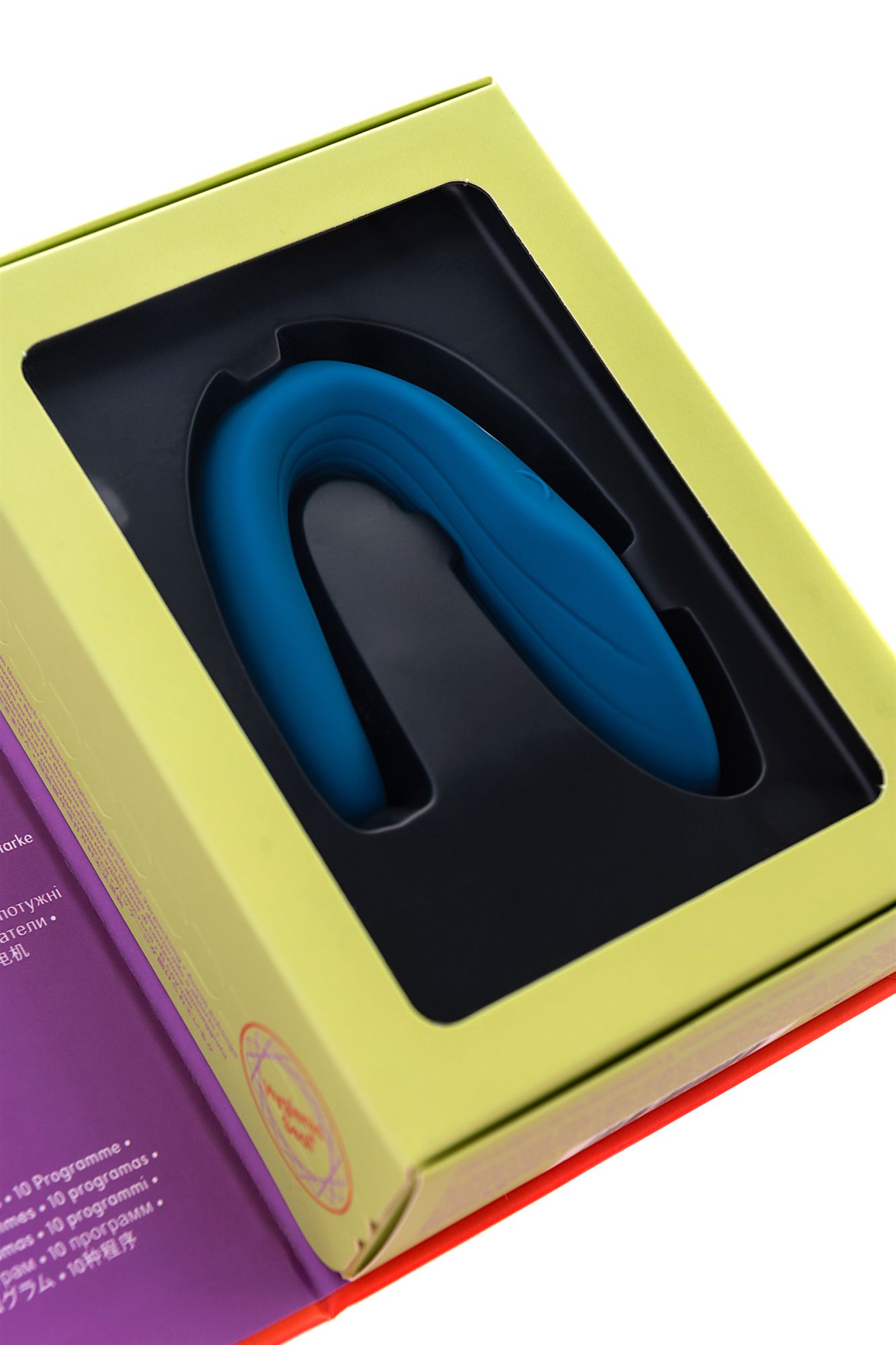 многофункциональный стимулятор для пар satisfyer partner whale, силикон, голубой, 17 см. в 