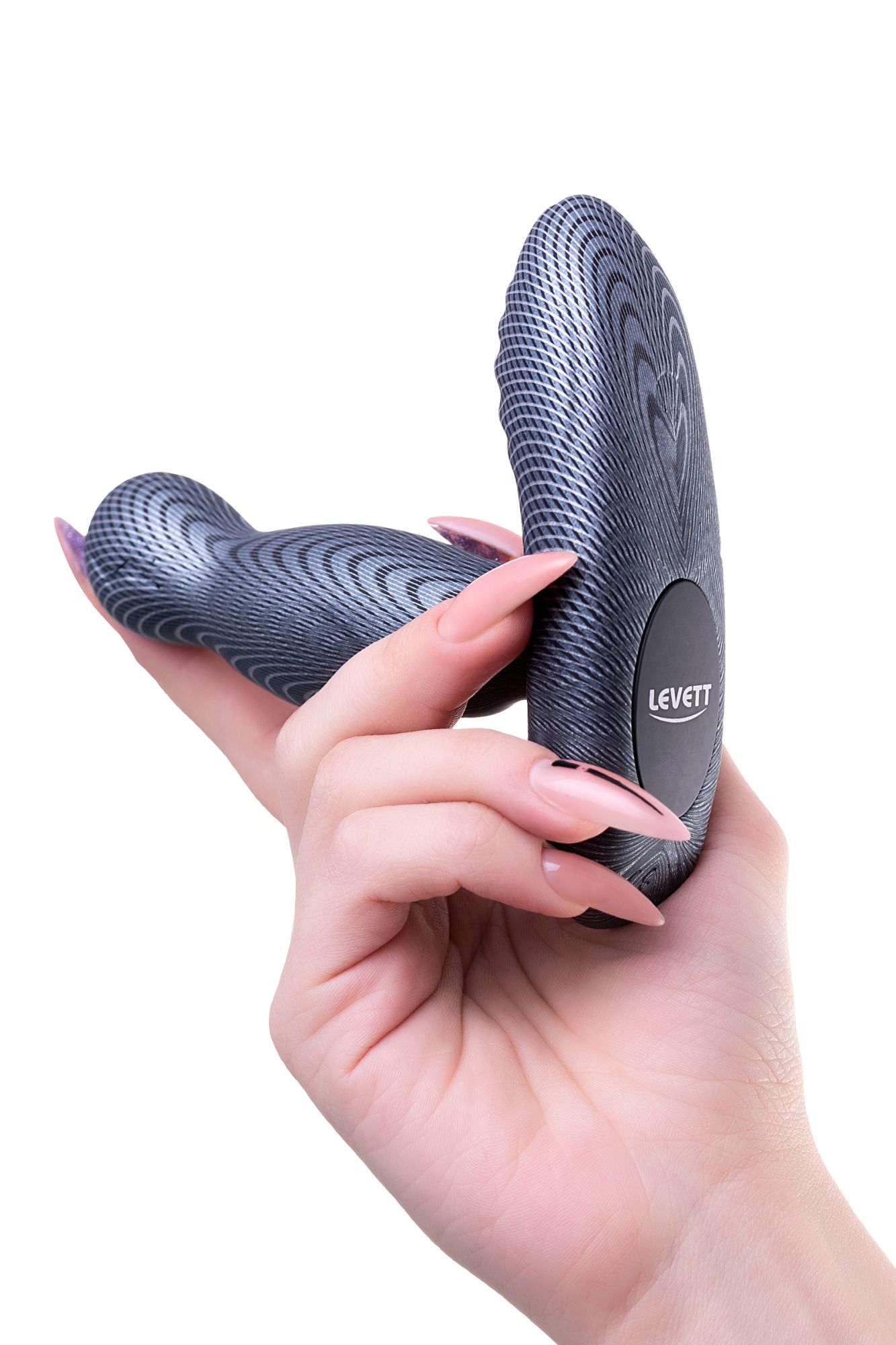 стимулятор простаты levett ancus, силикон, черный, 11 см в 