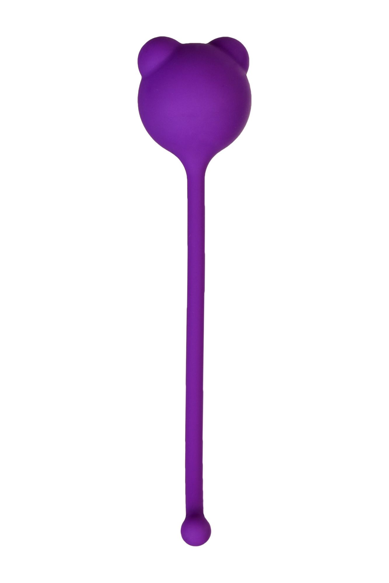 вагинальный шарик a-toys by toyfa tigo, силикон, фиолетовый, 12,4 см, ø 2,7 см в 