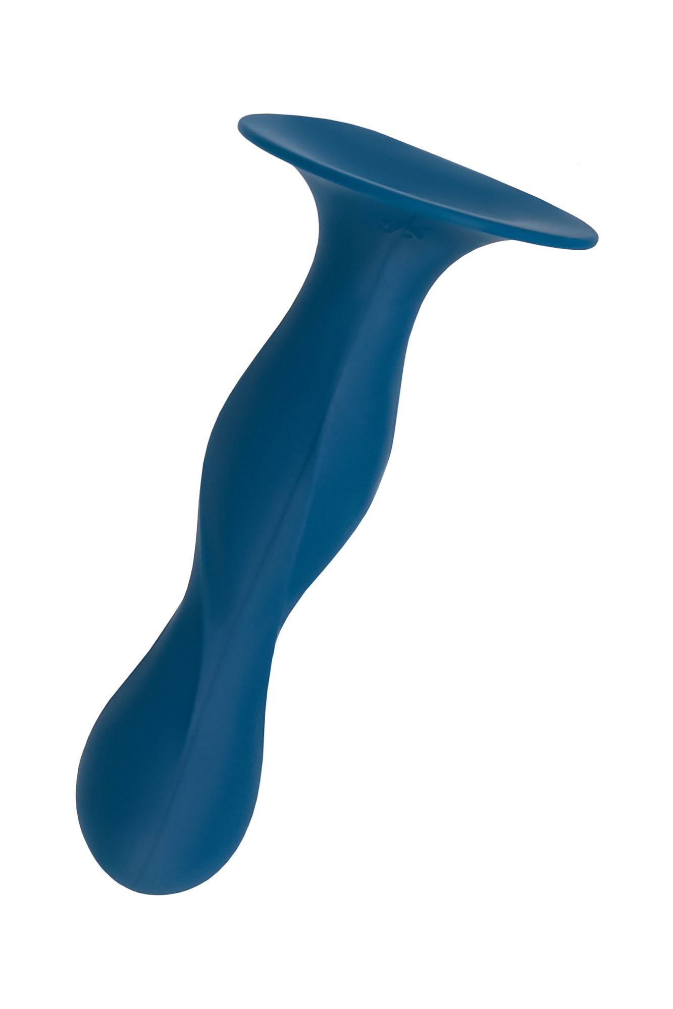 фаллоимитатор satisfyer double ball-r, силикон, синий, 18 см в 