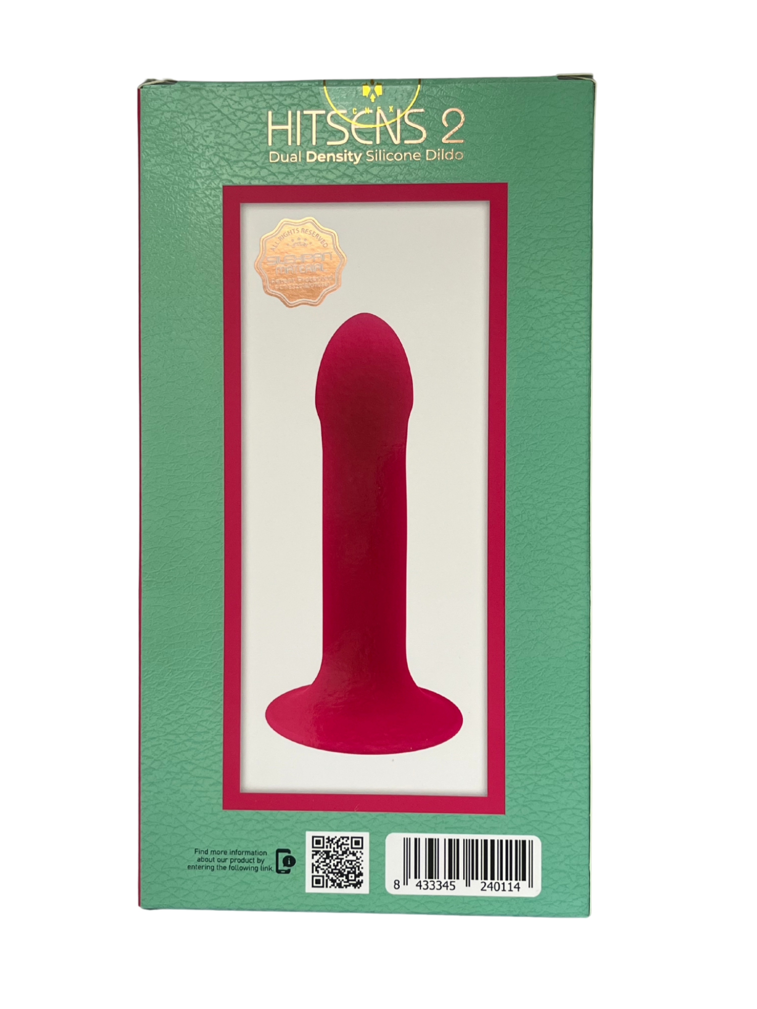 фаллоимитатор hitsens 2 ( 6'5" ) s02 pink 24011al в 
