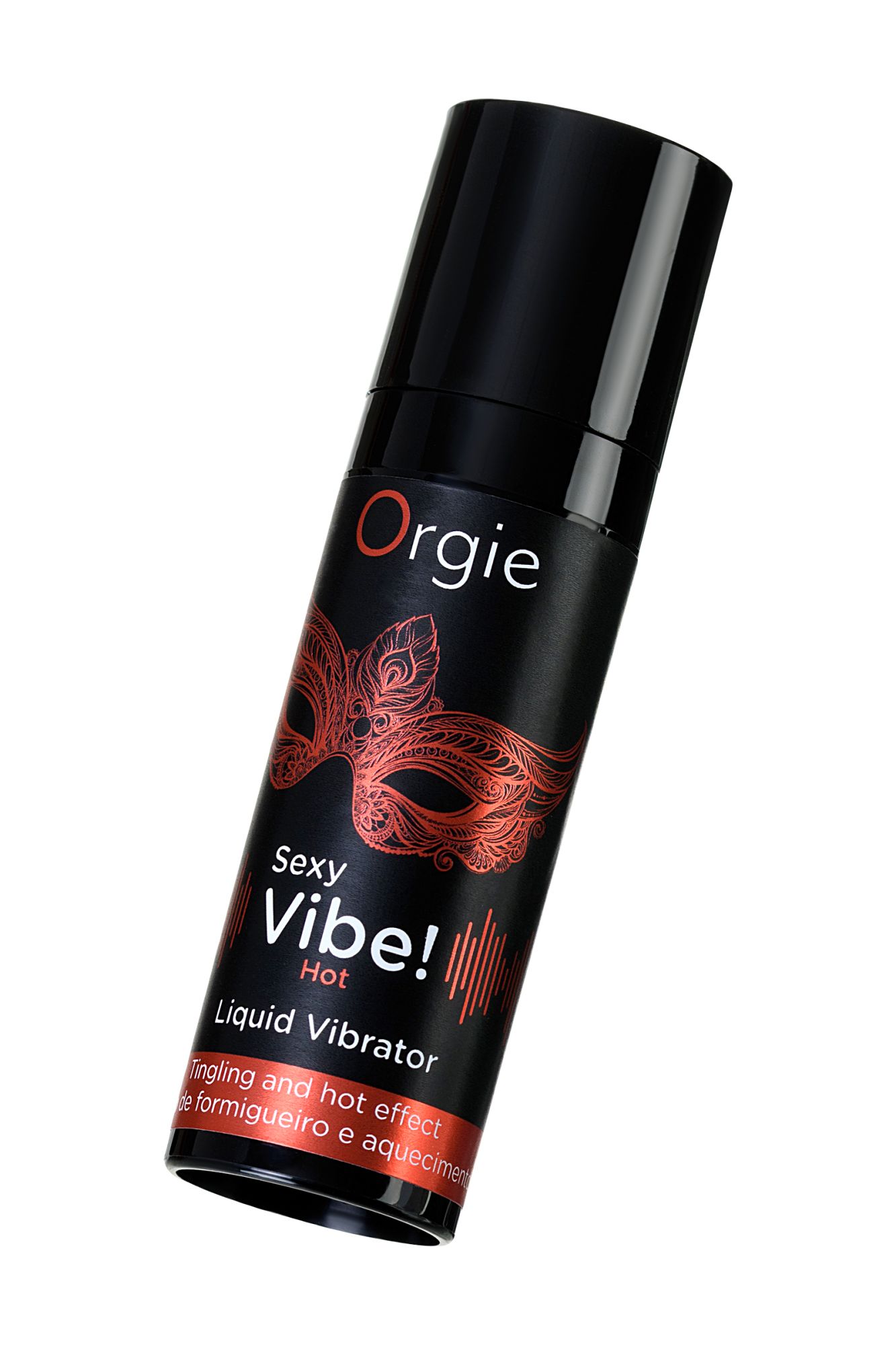 гель для массажа orgie sexy vibe hot с разогревающим и вибрирующим эффектом, 15 мл в 