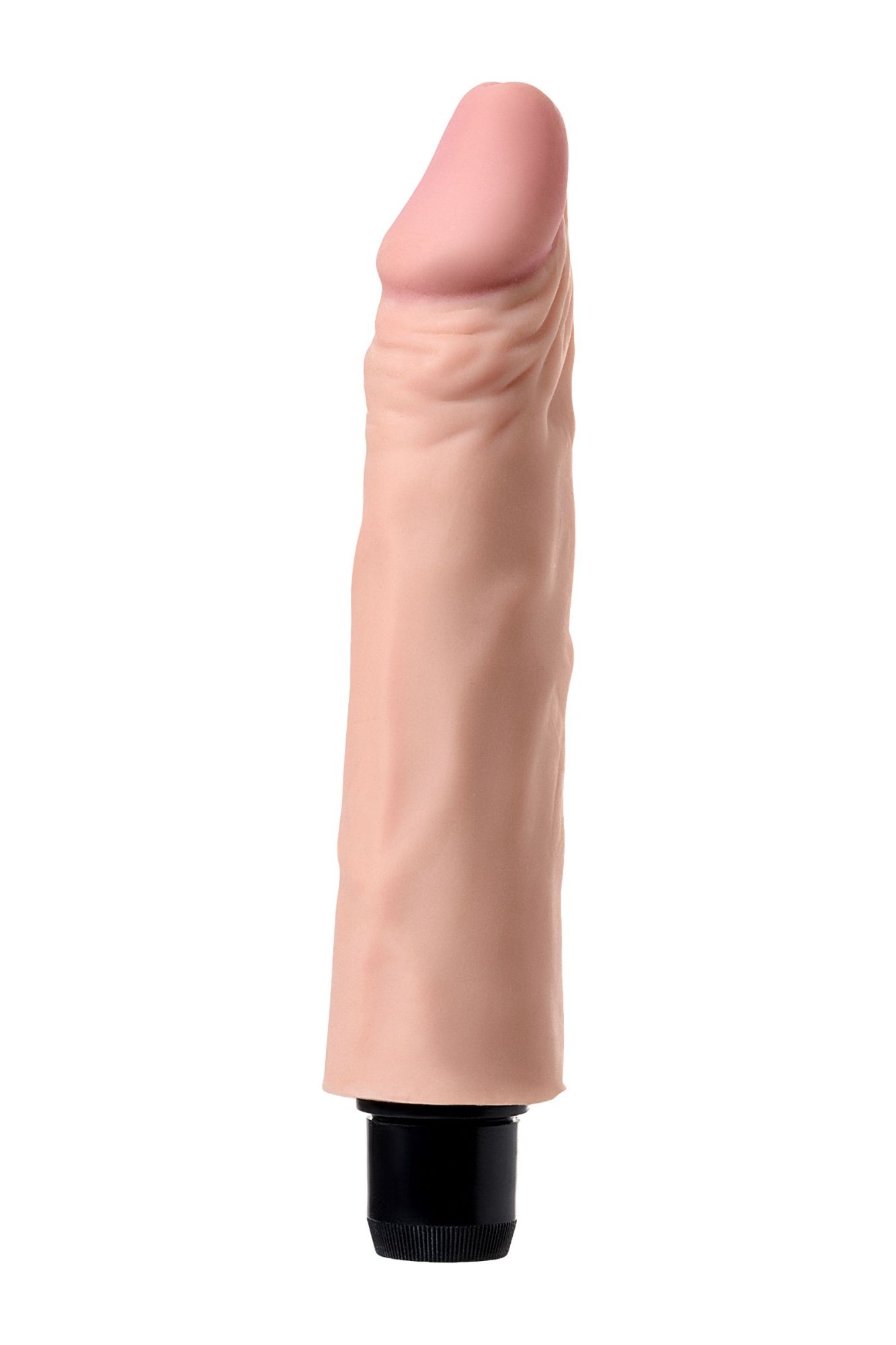 реалистичный вибратор toyfa  a-toys toron, tpe, телесный, 21 см в 