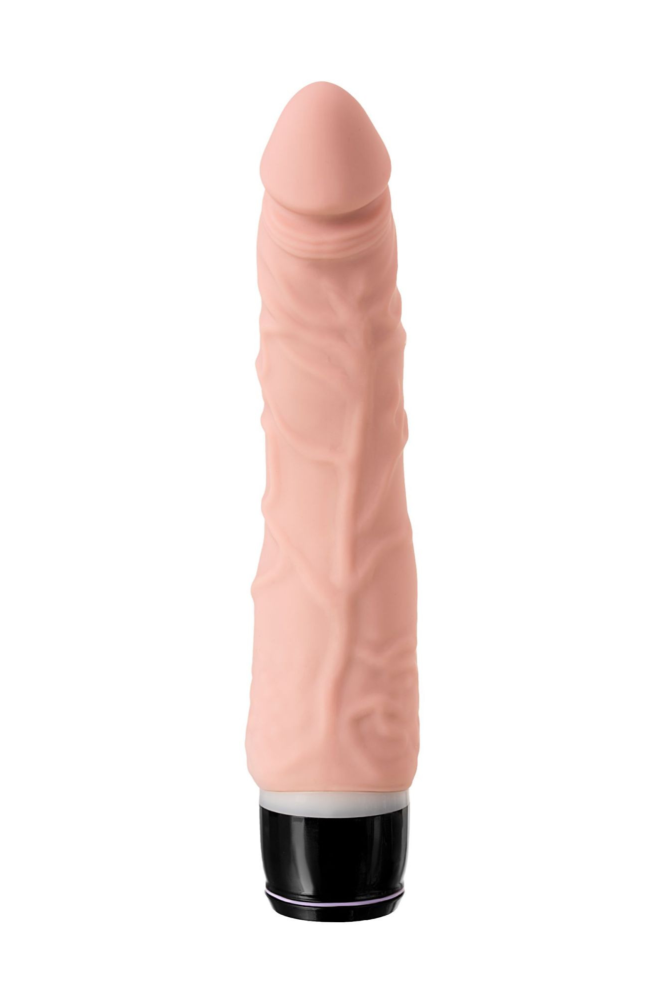 реалистичный вибратор toyfa  a-toys akin, силикон, телесный, 20,2 см в 