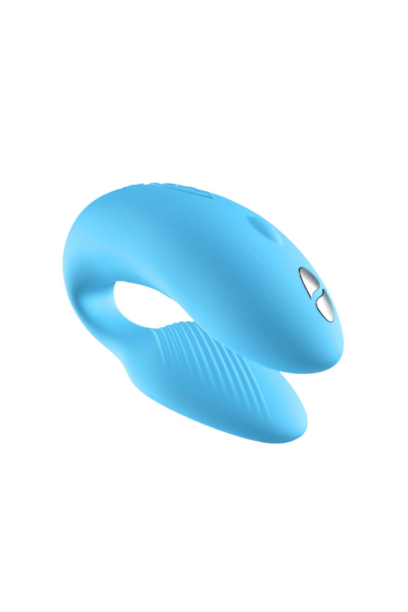 вибратор we-vibe chorus силикон, голубой, 11 см в 