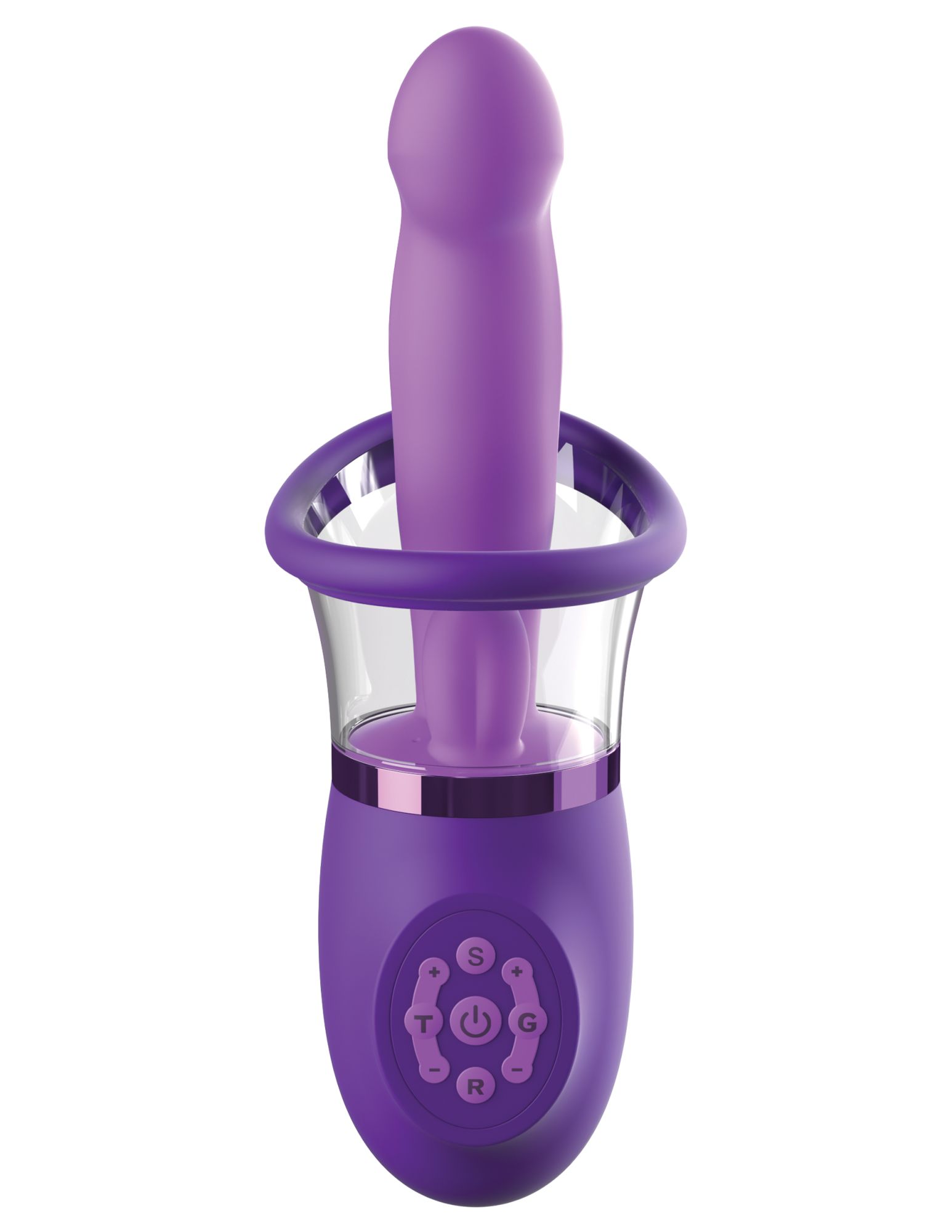 вибратор c тройной стимуляцией ultimate pleasure pro plus 497012pd в 