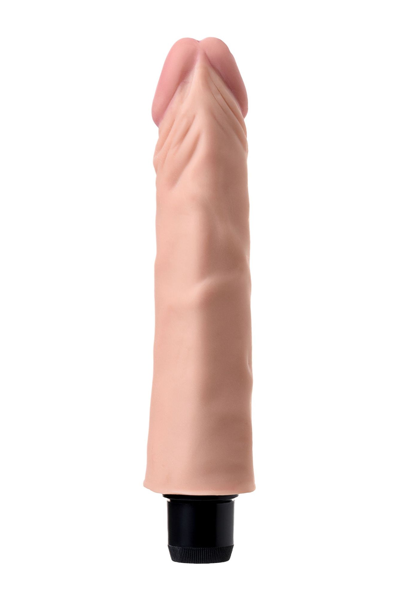 реалистичный вибратор toyfa  a-toys toron, tpe, телесный, 21 см в 