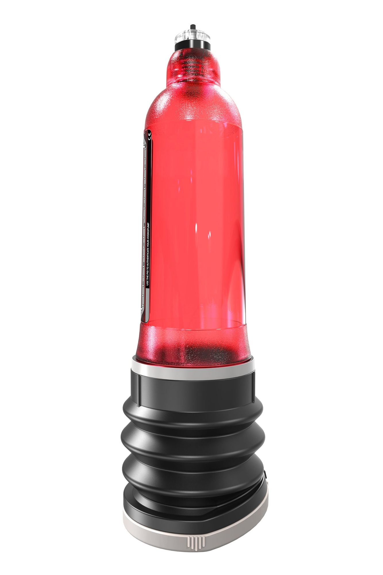 гидропомпа bathmate hydromax9, abs пластик, красный, 32,5 см (аналог hydromax x40) в 
