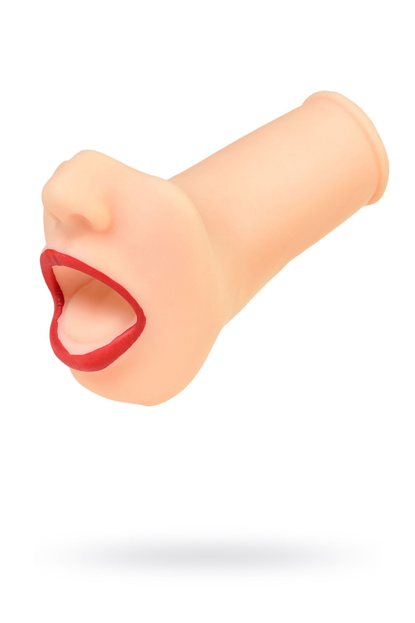 мастурбатор реалистичный  toyfa juicy pussy juicy lips, рот, tpr, телесный, 12,6 см в 