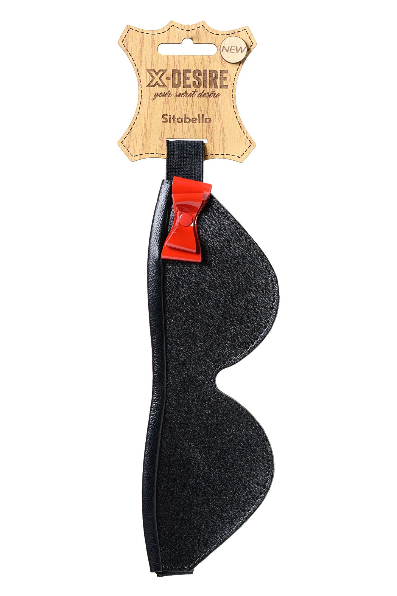 маска sitabella, кожа, черная в 