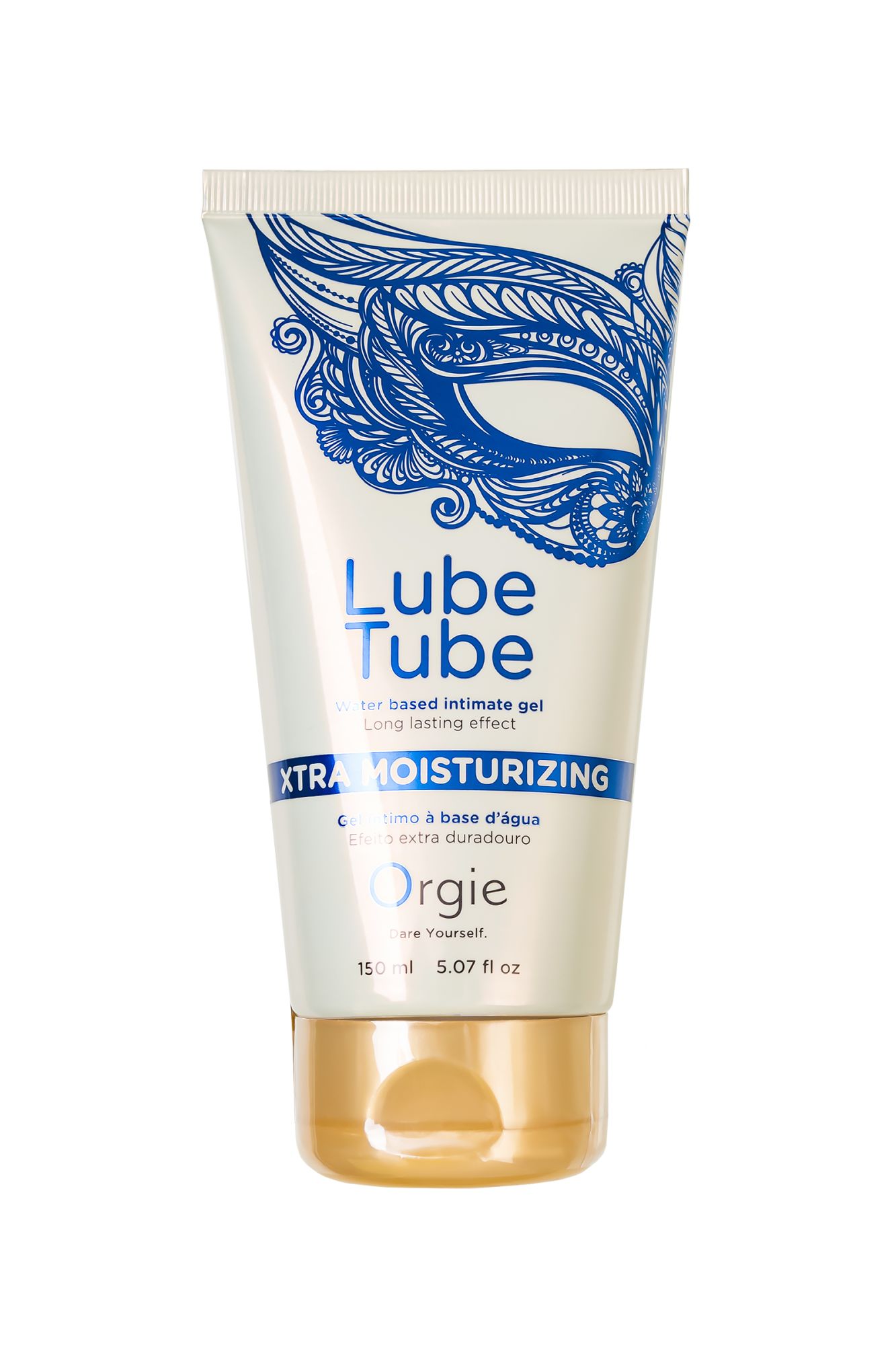 интимный гель orgie lube tube xtra moisturizing, водная основа, с увлажняющим эффектом, 150 мл в 