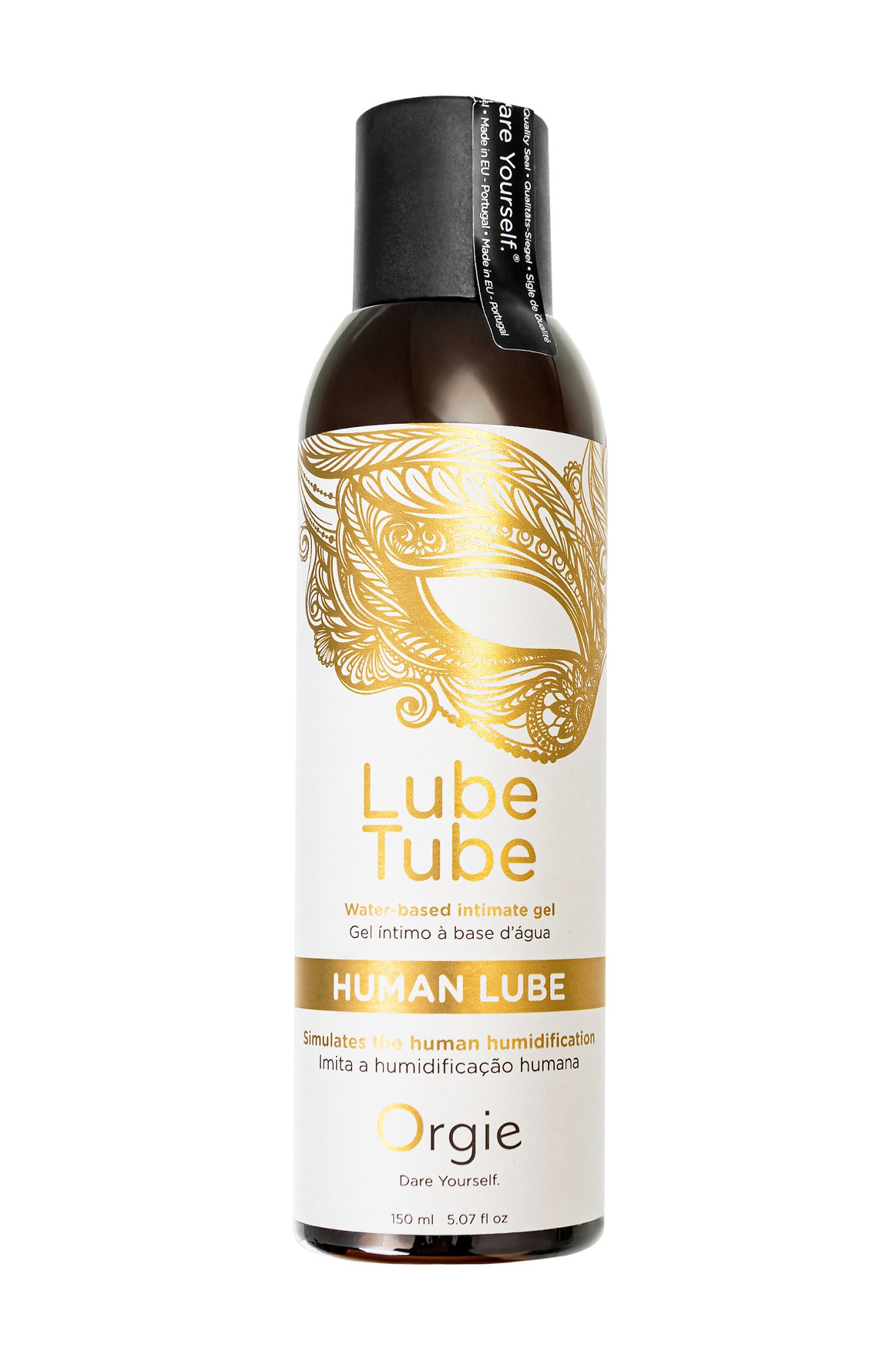 интимный гель orgie lube tube - human lube на водной основе, 150 мл в 
