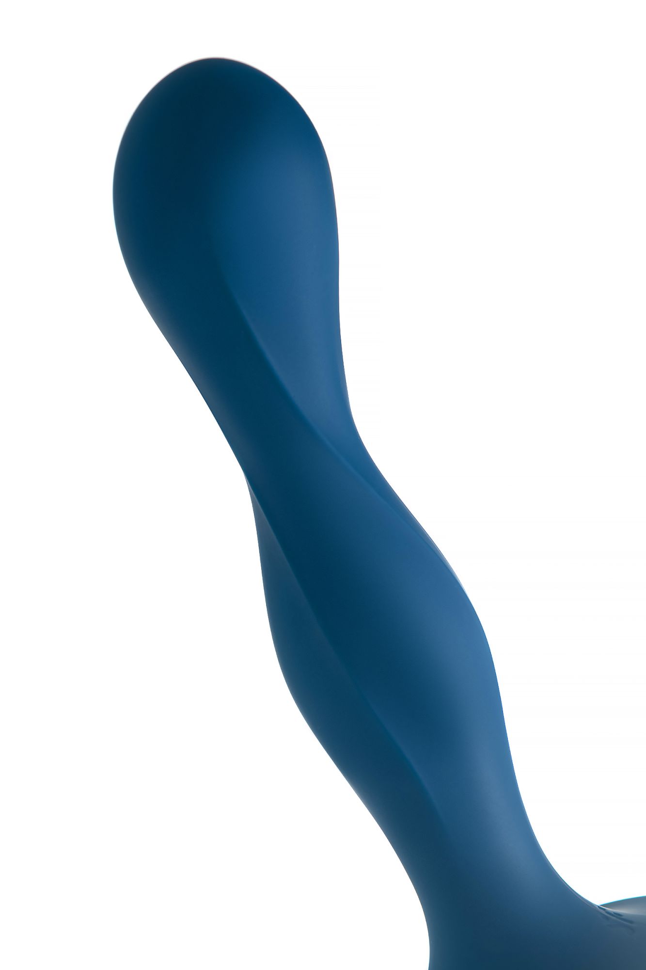 фаллоимитатор satisfyer double ball-r, силикон, синий, 18 см в 