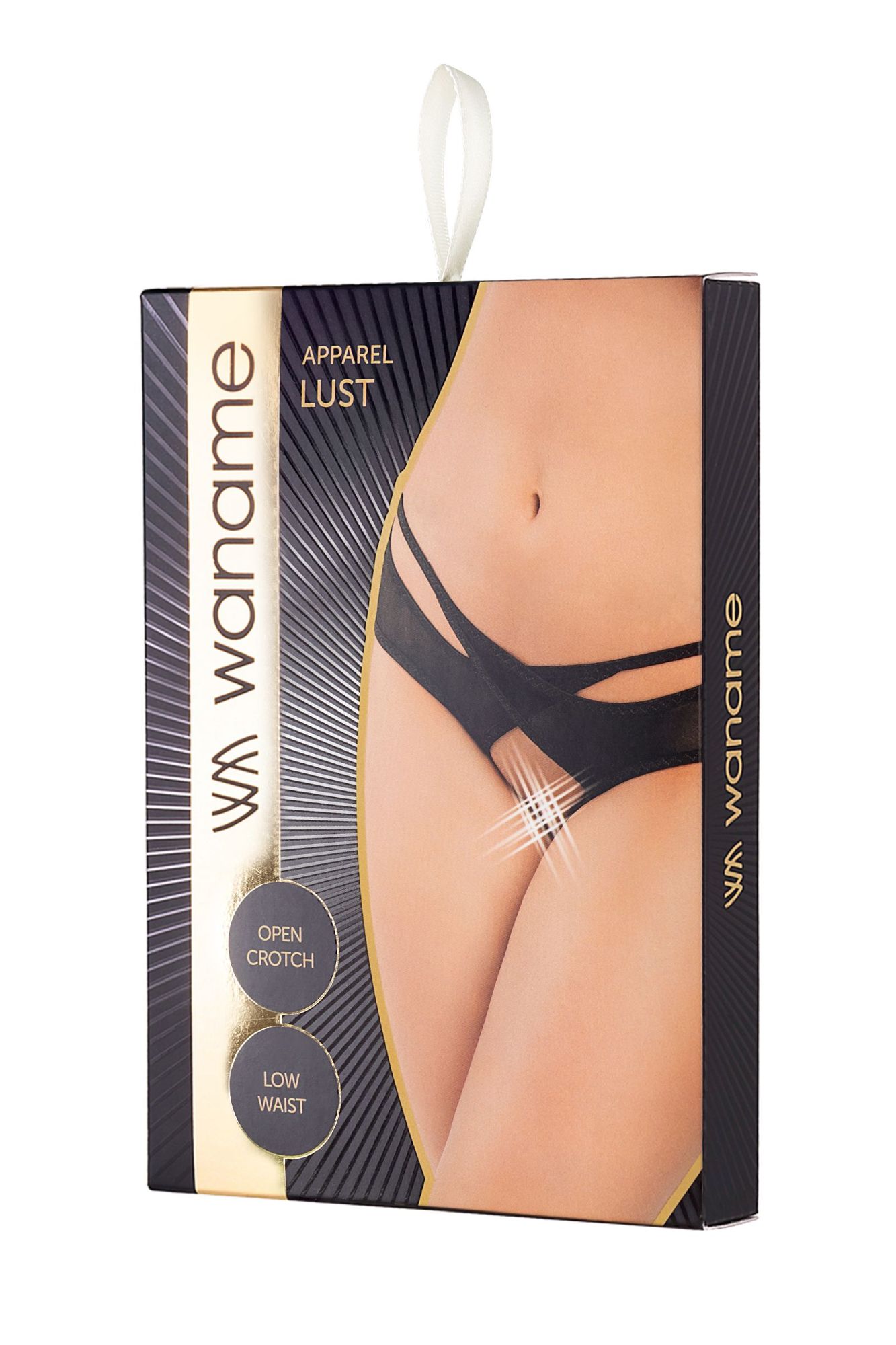 Эротическое эротические трусики waname lust черные 42-44 в 