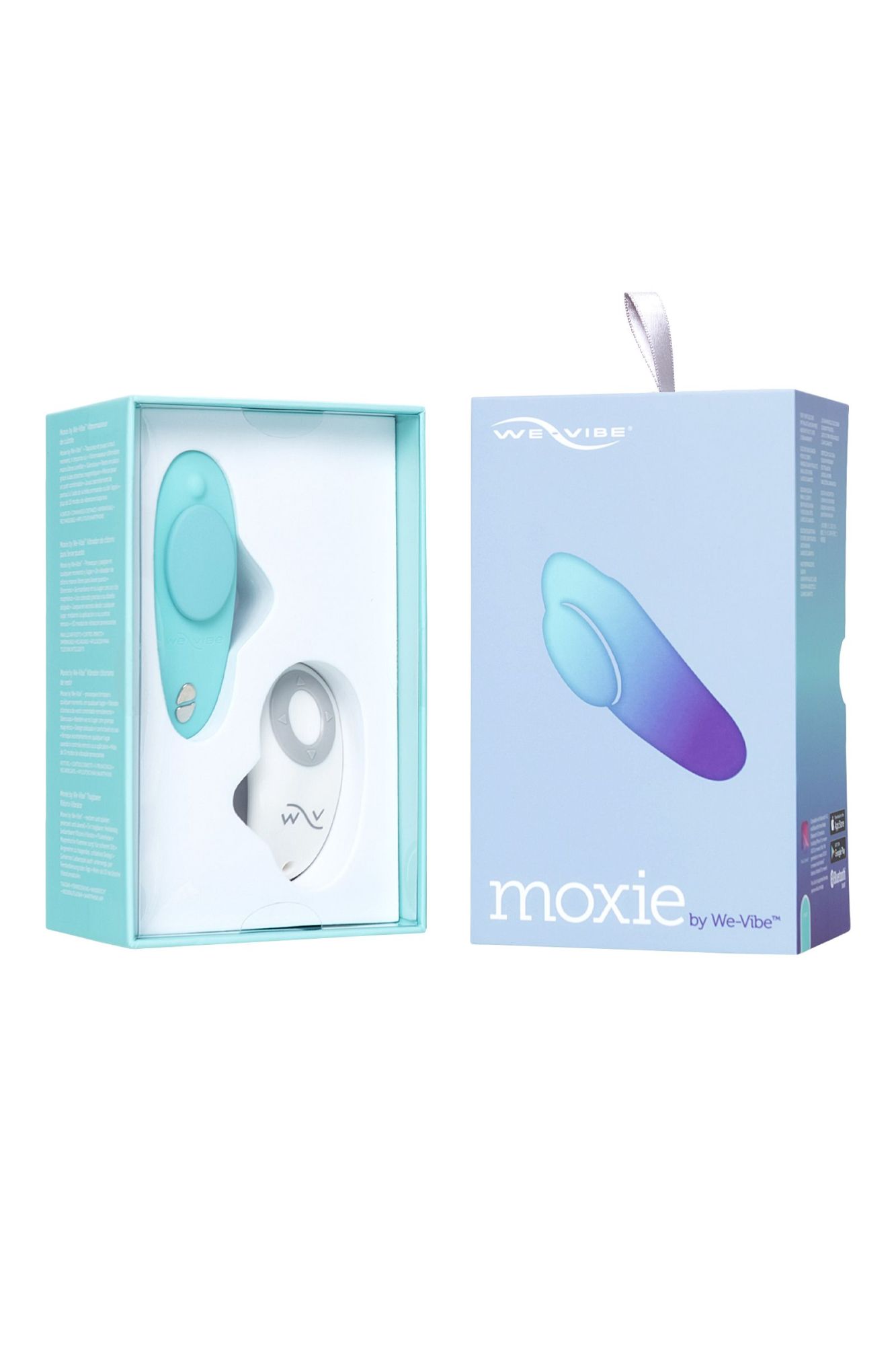 вибромассажёр we-vibe moxie+, мятный в 