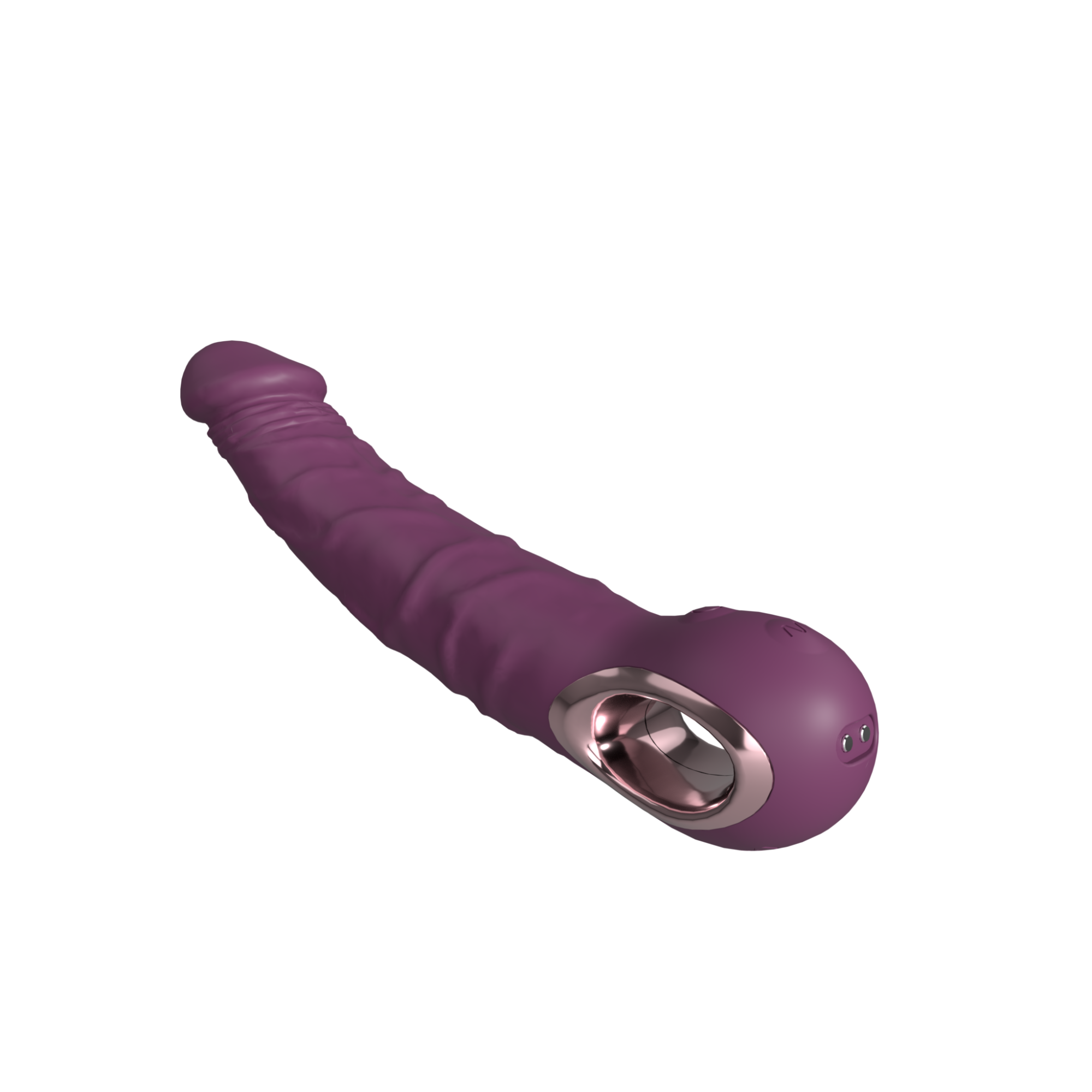 силиконовый вибратор фиолетовый sw3020 в 