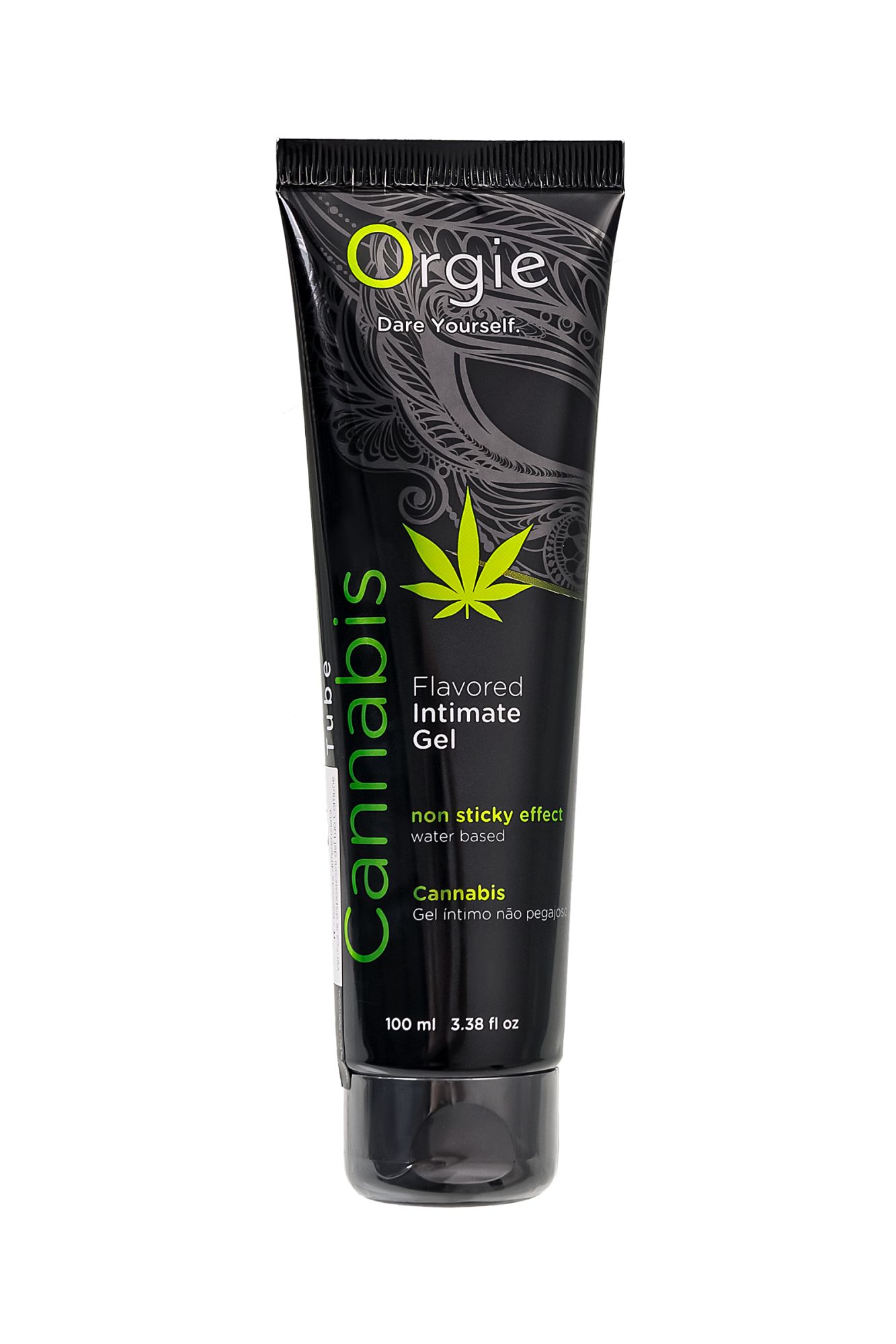 интимный гель orgie lube tube, водная основа, со вкусом конопли, 100 мл в 