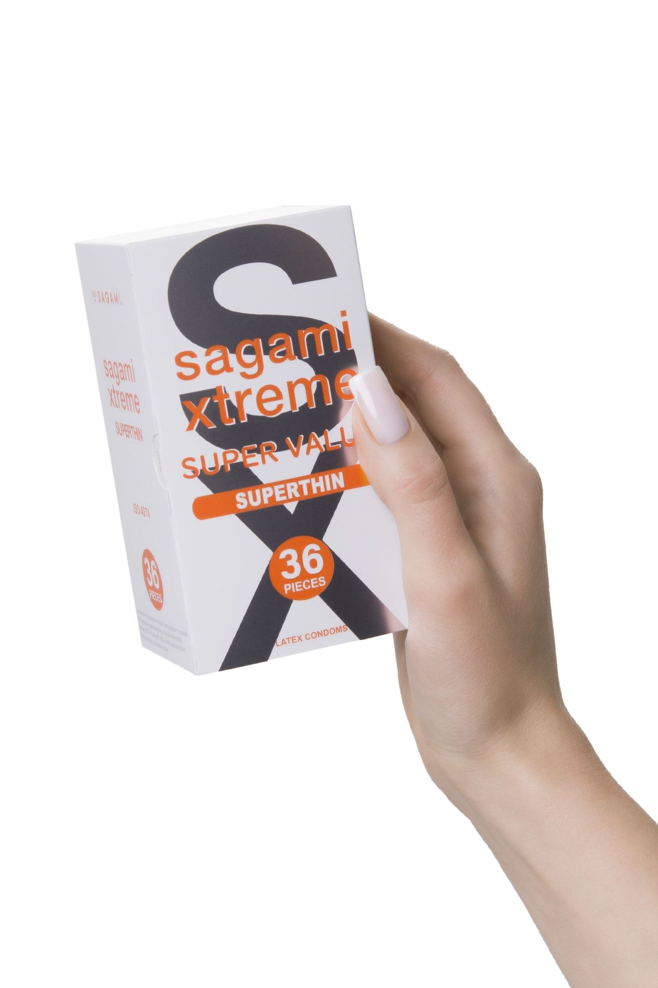 презервативы sagami, xtreme, 0.04, латекс, 19 см, 5,4 см, 36 шт. в 