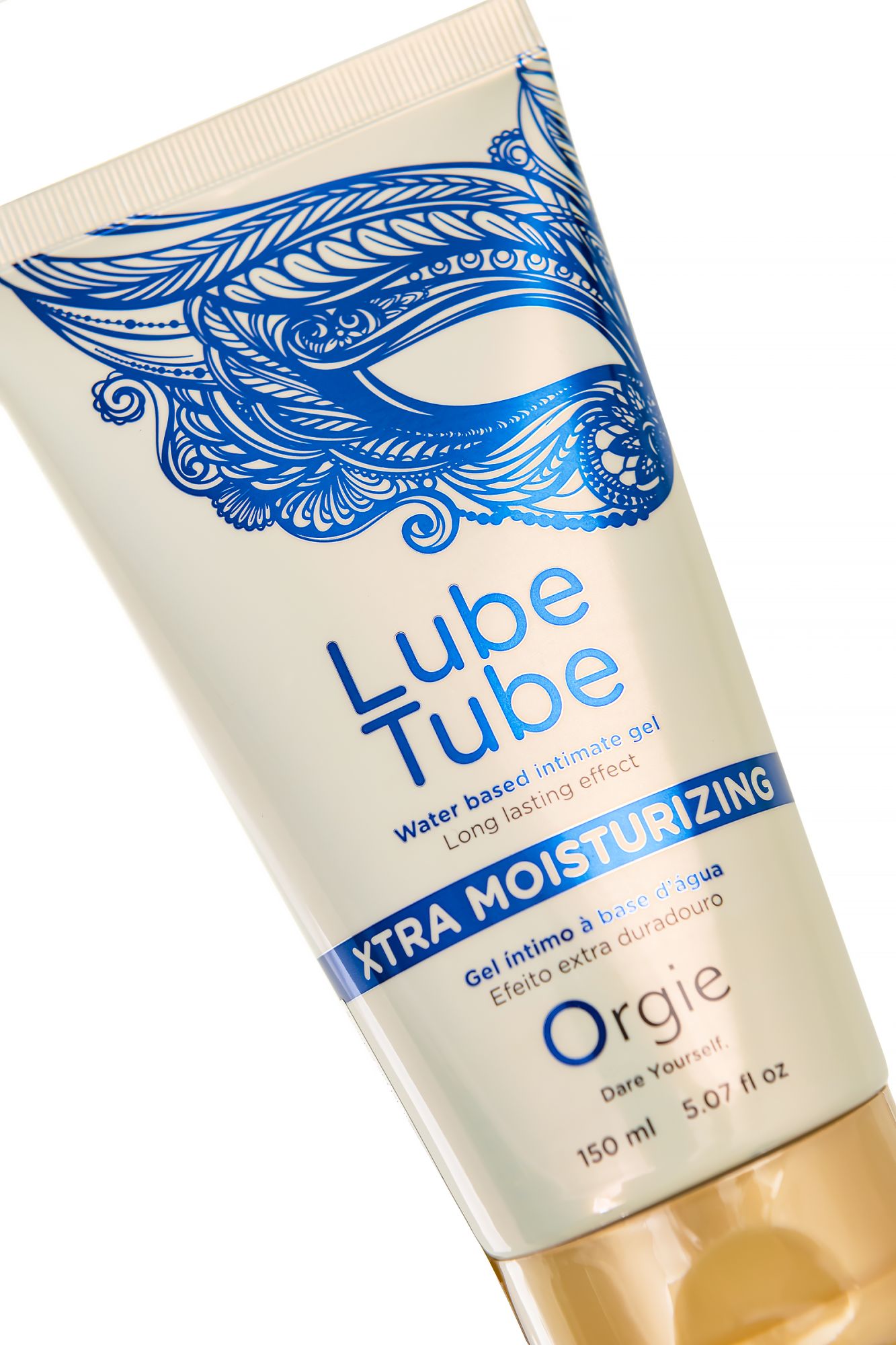 интимный гель orgie lube tube xtra moisturizing, водная основа, с увлажняющим эффектом, 150 мл в 