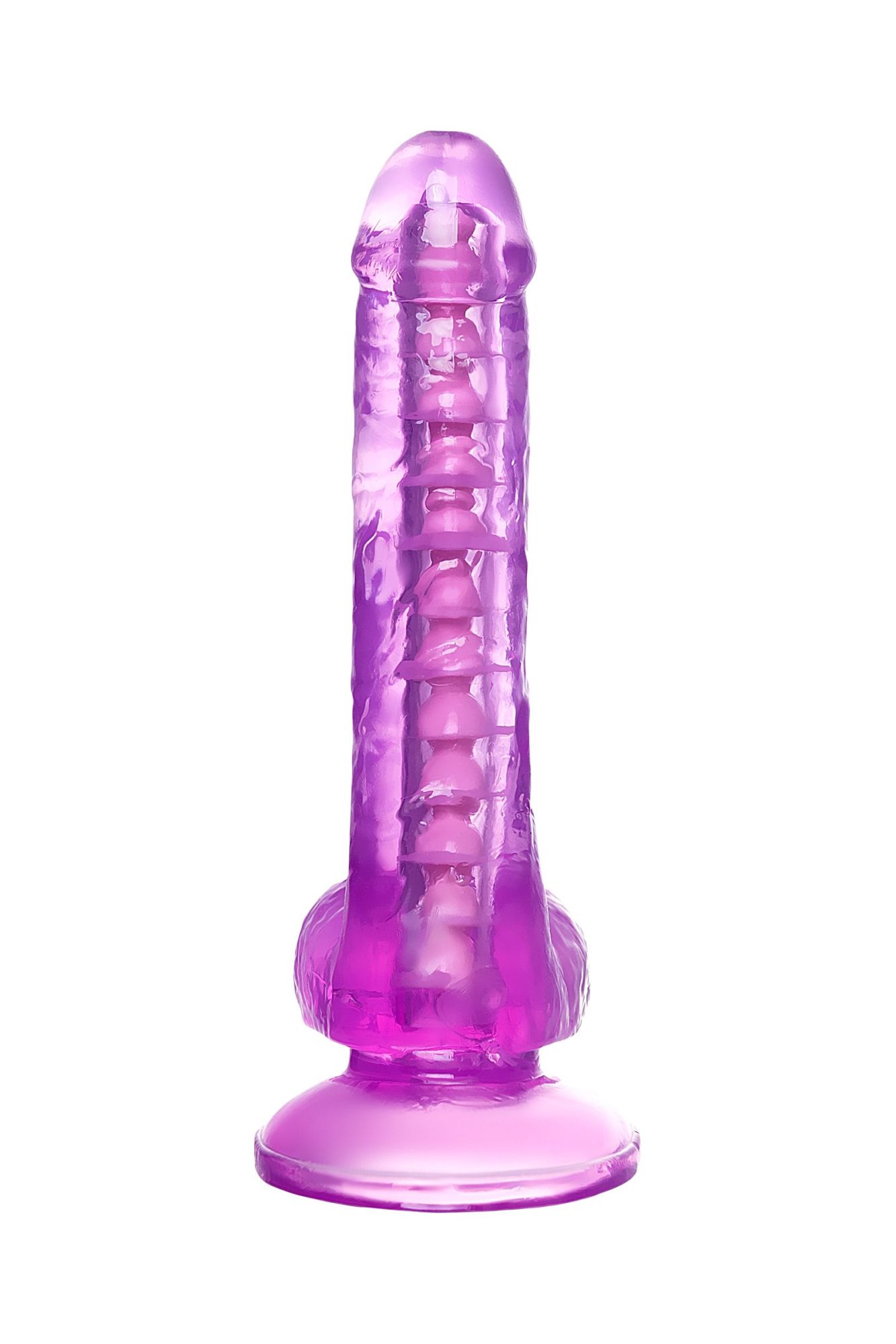 реалистичный фаллоимитатор a-toys by toyfa celiam, tpe, фиолетовый, 20,5 см в 