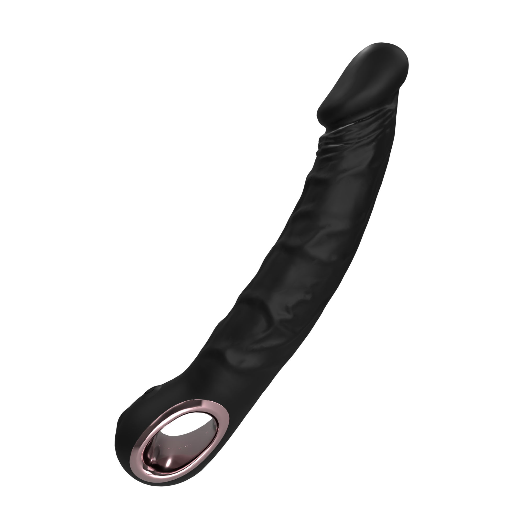 силиконовый вибратор черный sw3020black в 