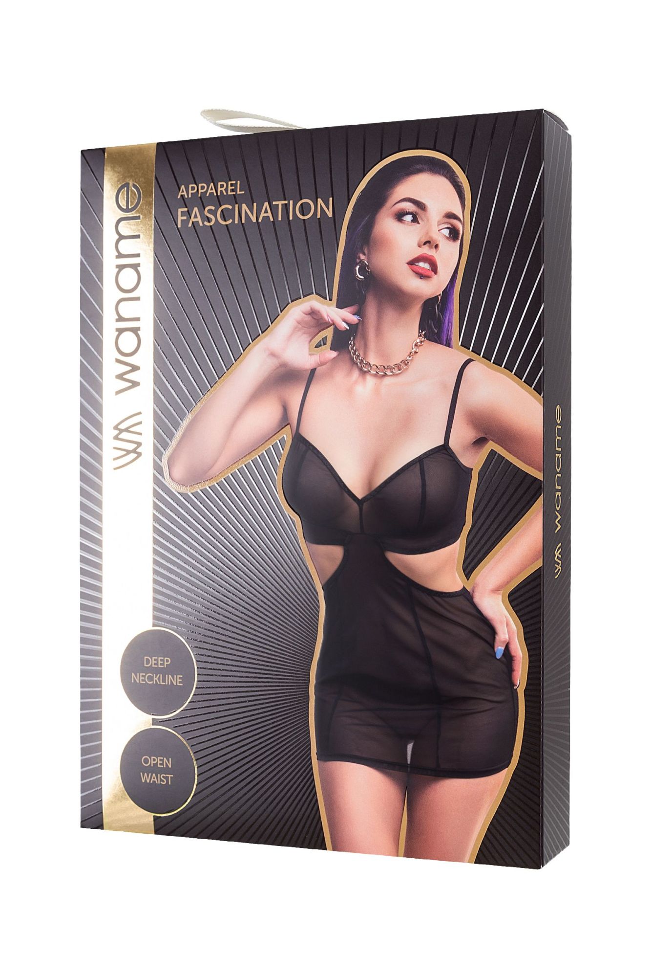 Эротическое комбинация waname fascination черная (54-56) в 