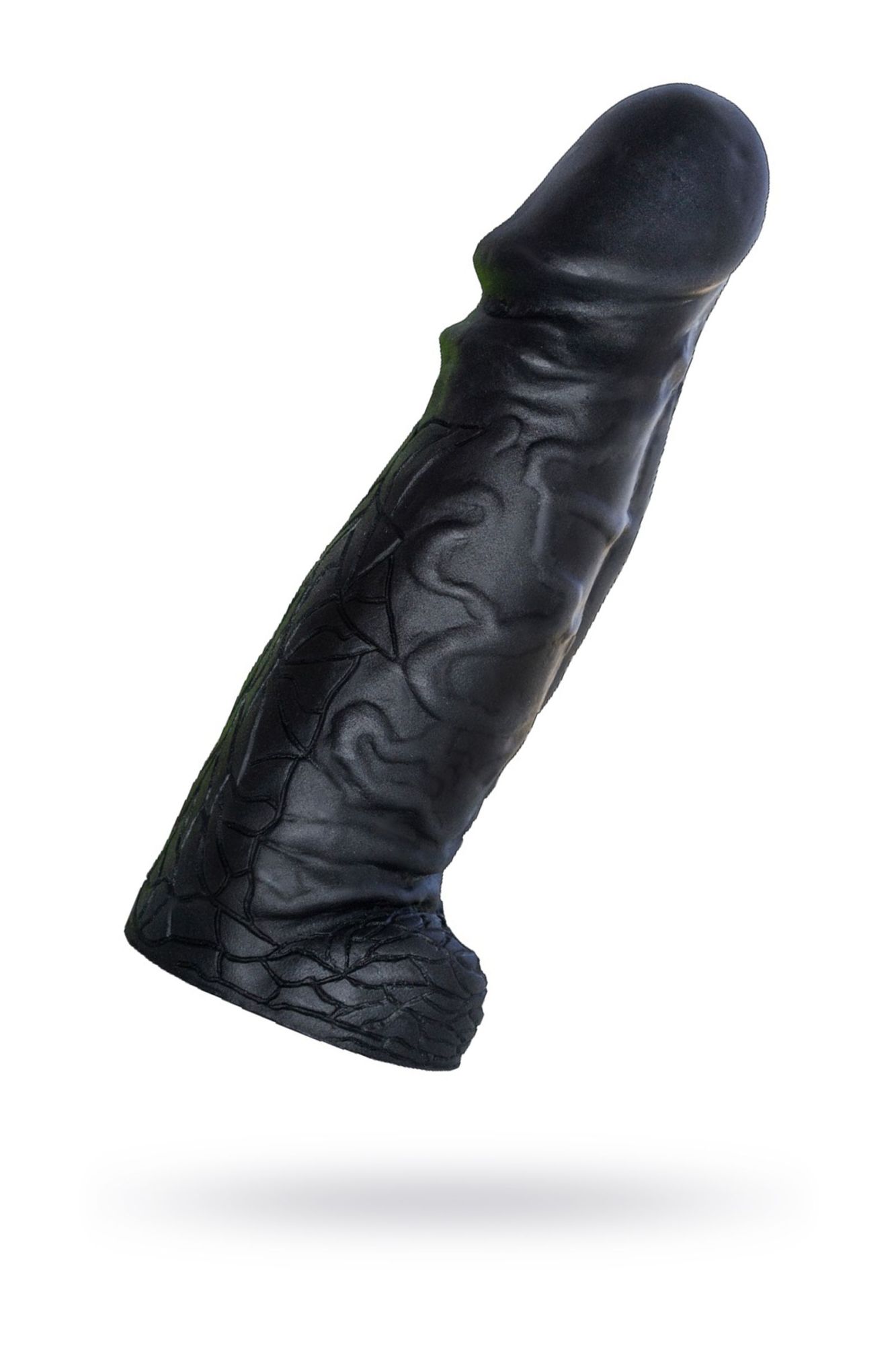 фаллоимитатор-супергигант despot lovetoy, пвх, черный, 28 см в 