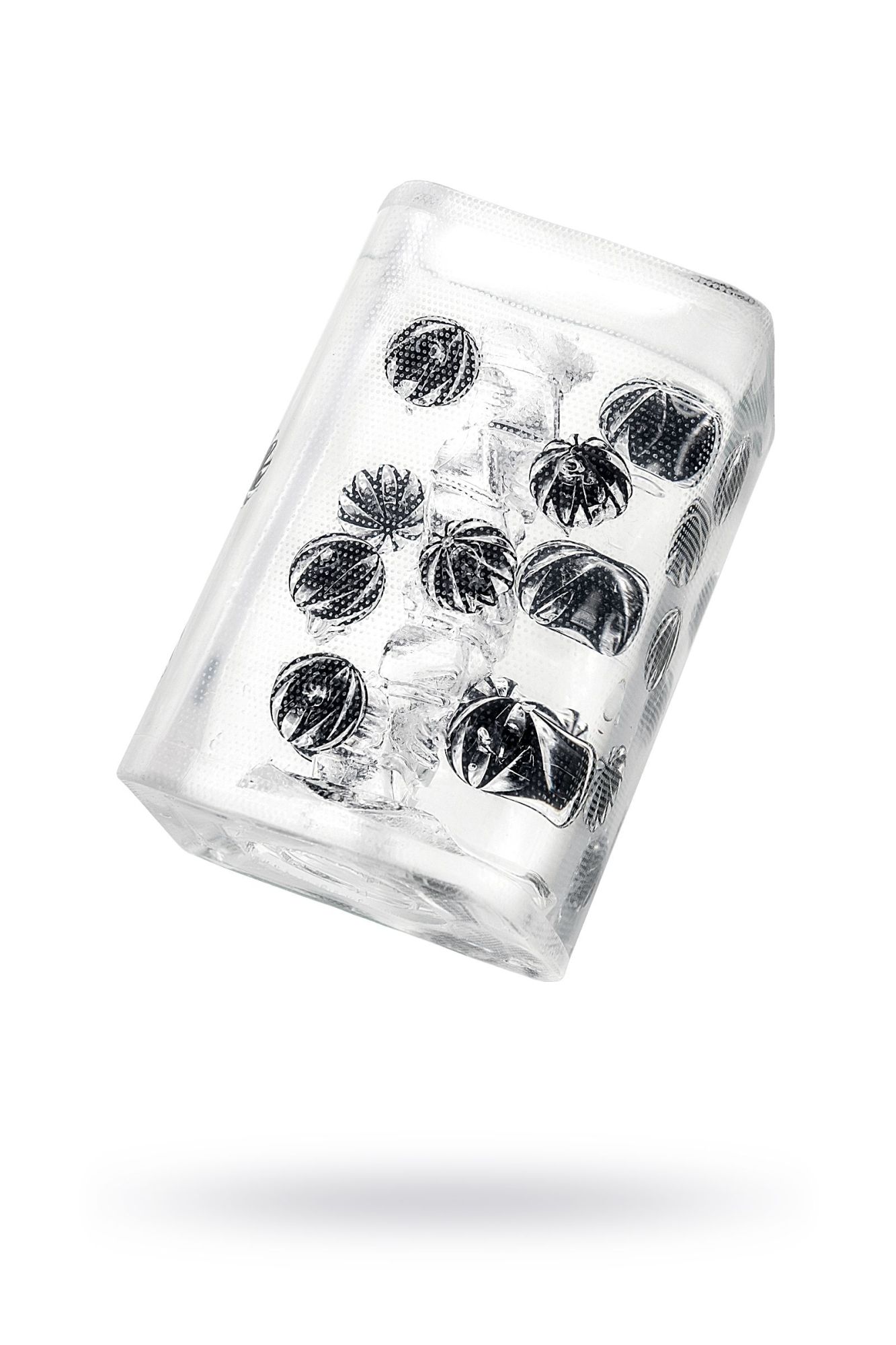 нереалистичный мастурбатор tenga crysta ball, tpe, прозрачный, 15,5 см в 