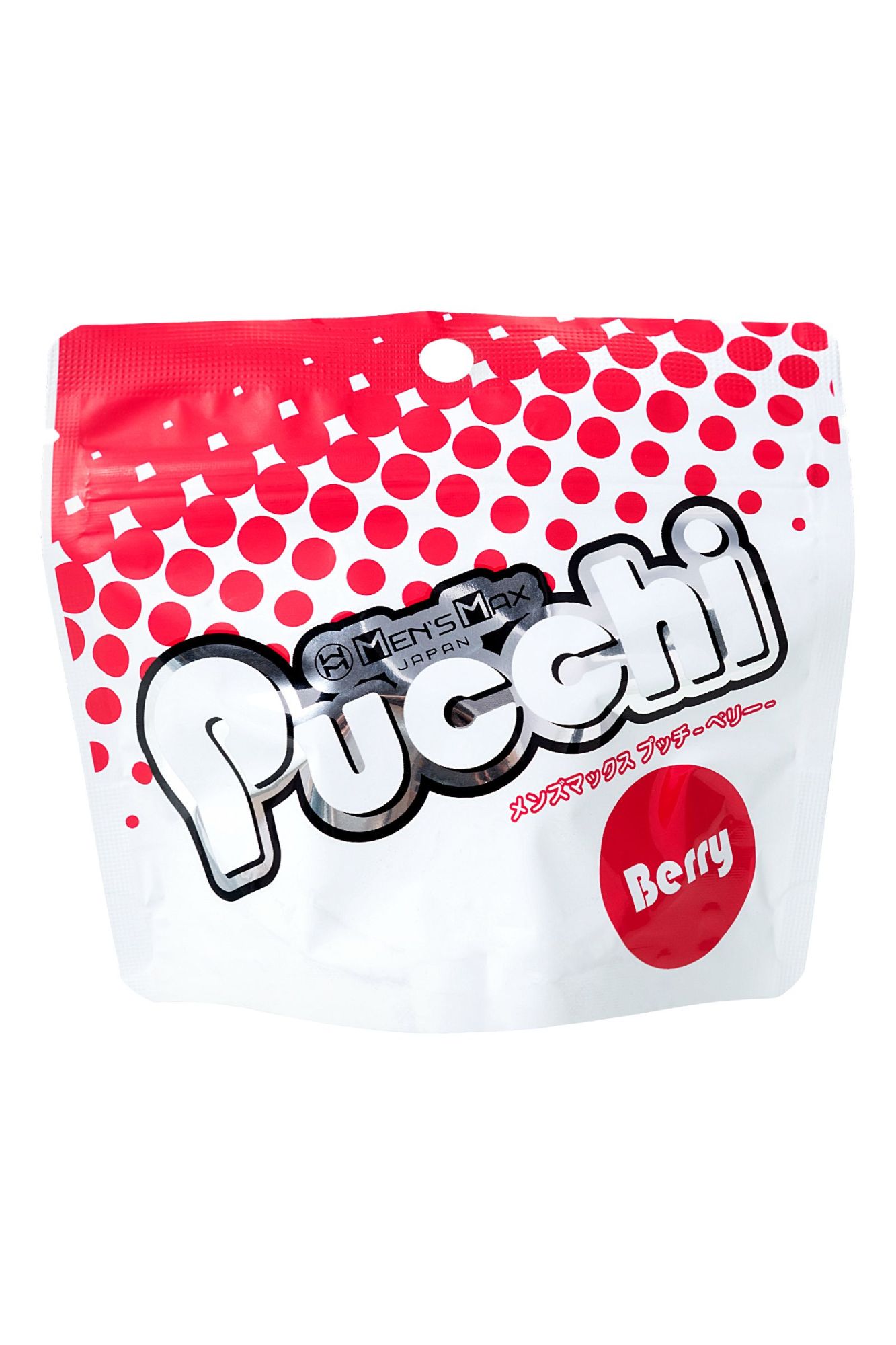 мастурбатор нереалистичный mensmax pucchi berry, tpe, белый, 6,5 см в 