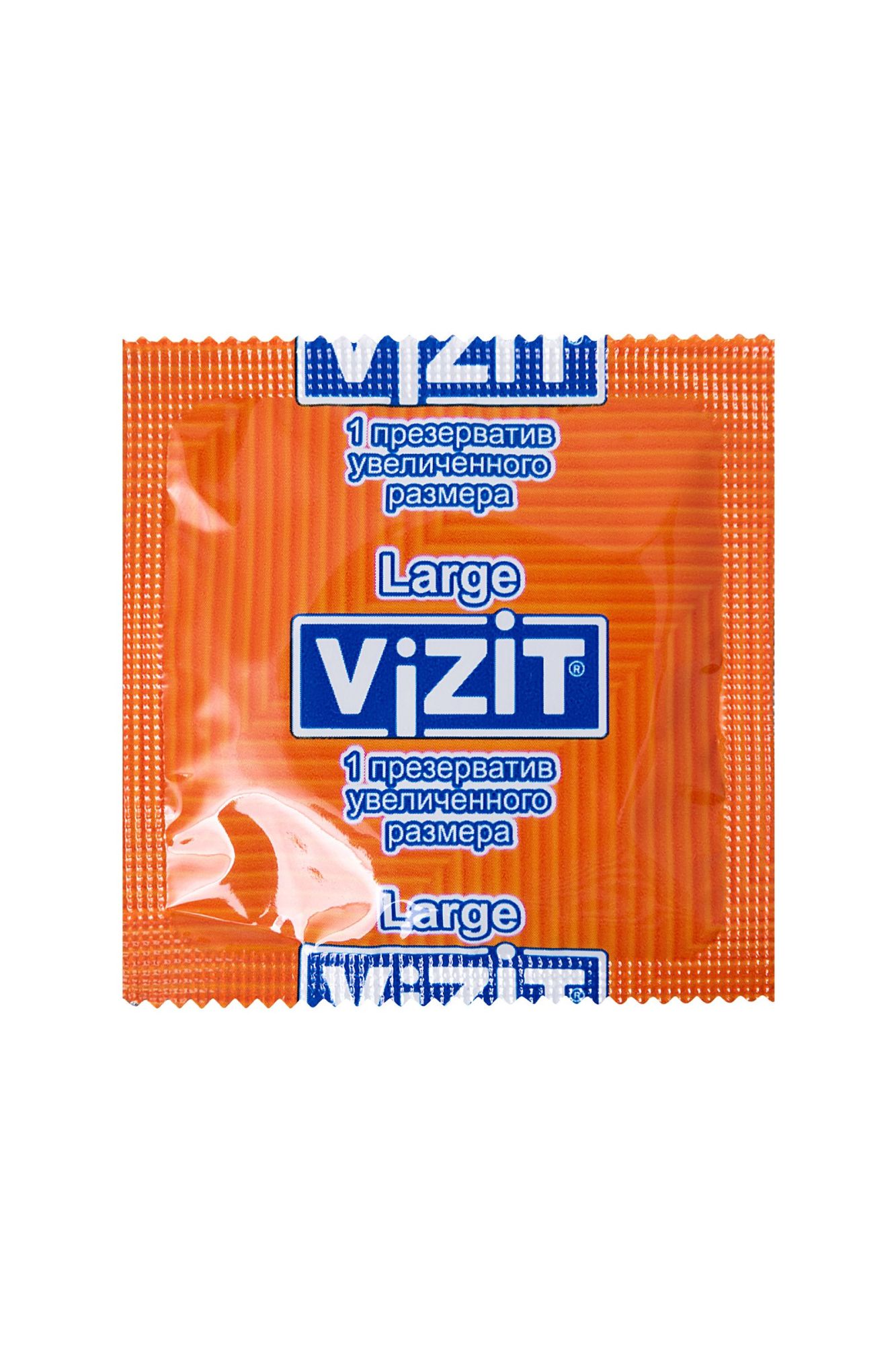 презервативы vizit, увеличенного размера, латекс, 3 шт в 