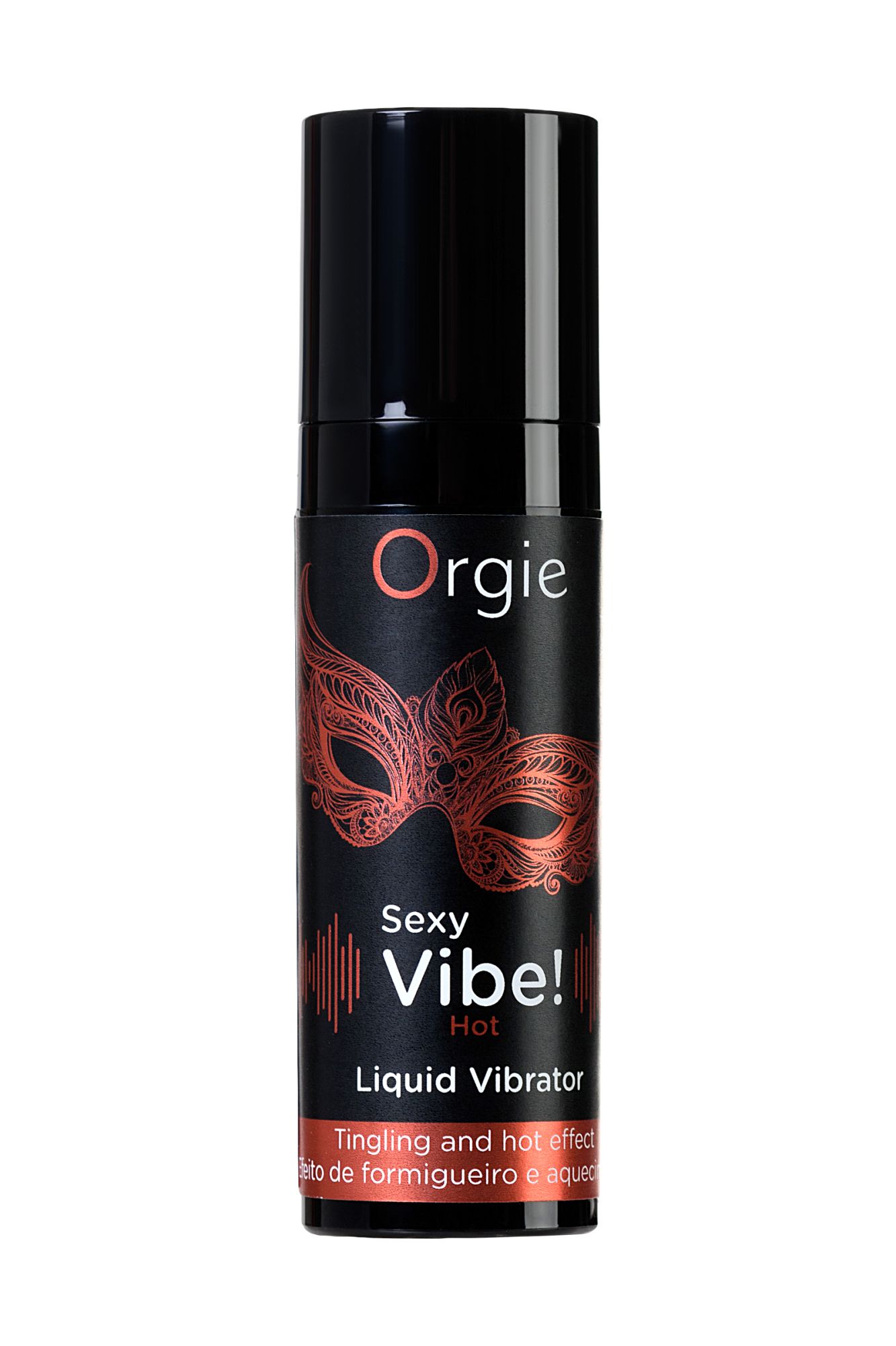 гель для массажа orgie sexy vibe hot с разогревающим и вибрирующим эффектом, 15 мл в 