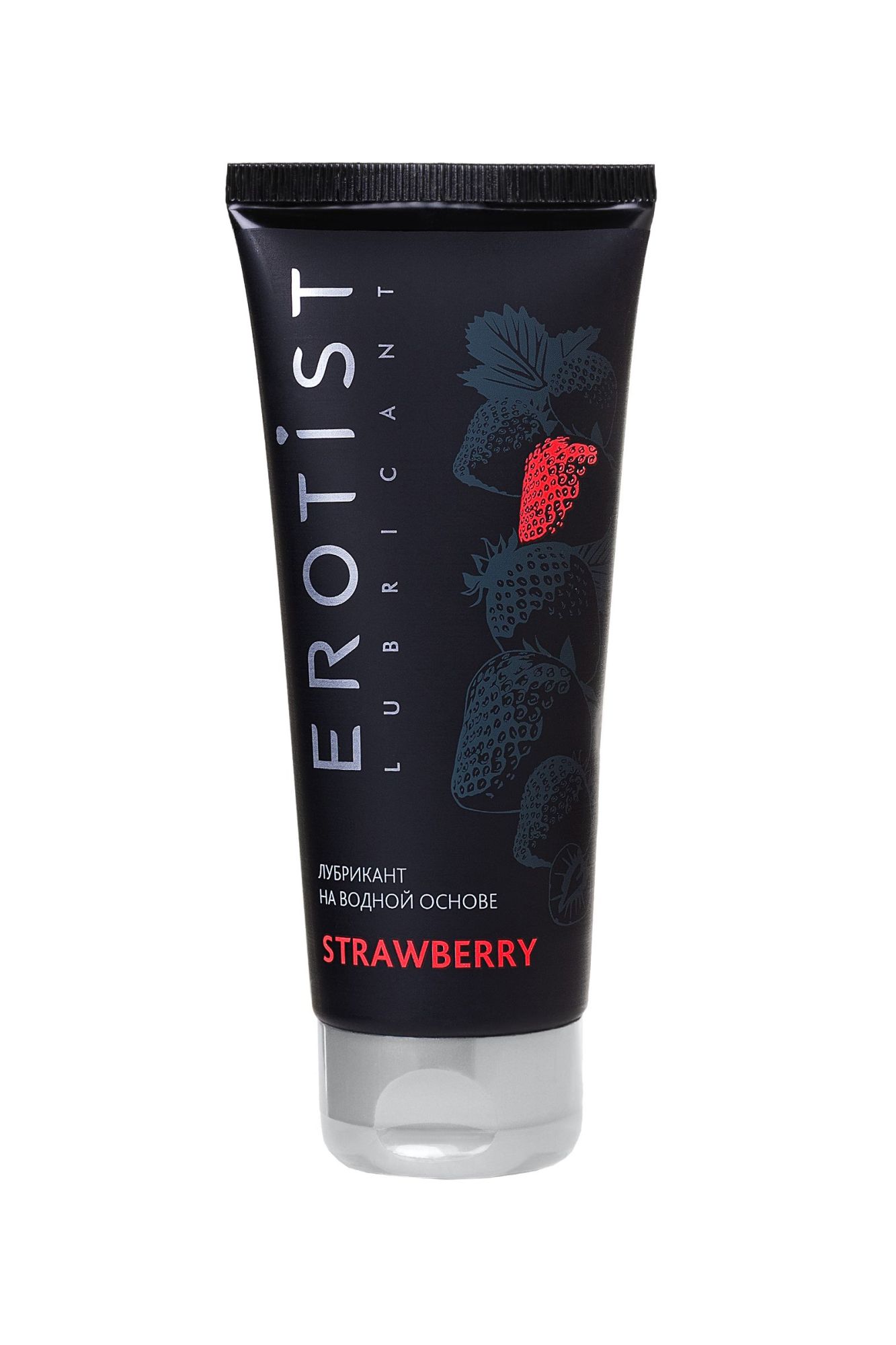 лубрикант erotist на водной основе strawberry, с ароматом клубники, 100 мл в 