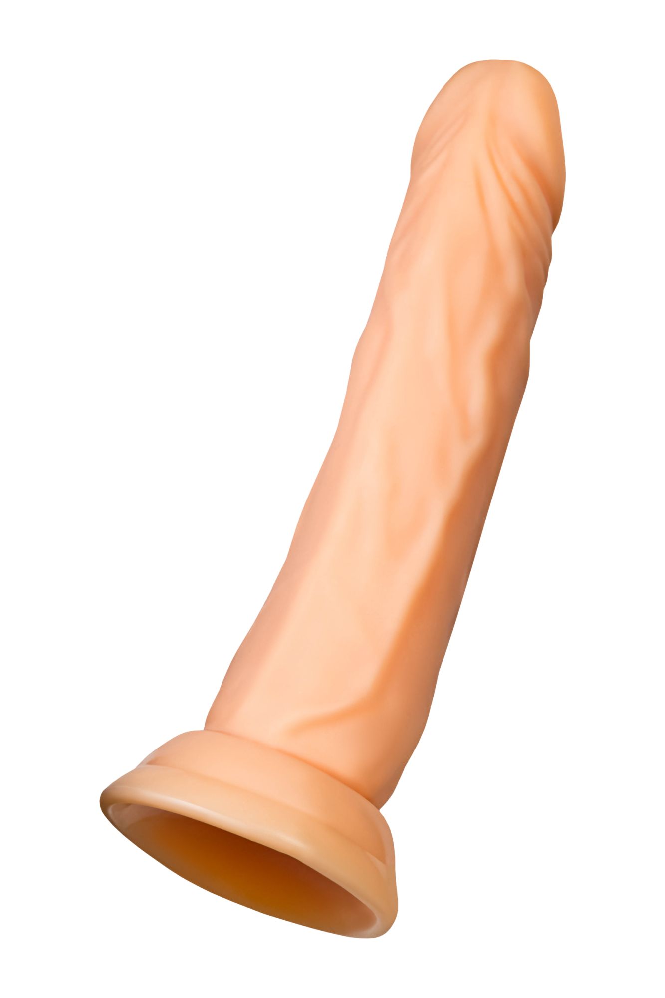 реалистичный фаллоимитатор a-toys by toyfa toon, tpe, телесный, 20 см в 
