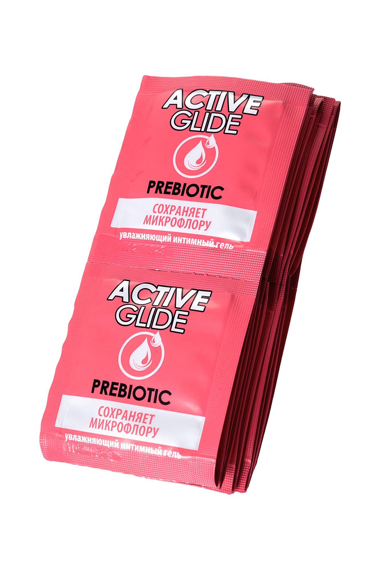 увлажняющий интимный гель active glide prebiotic,  3г 20 шт в упаковке в 