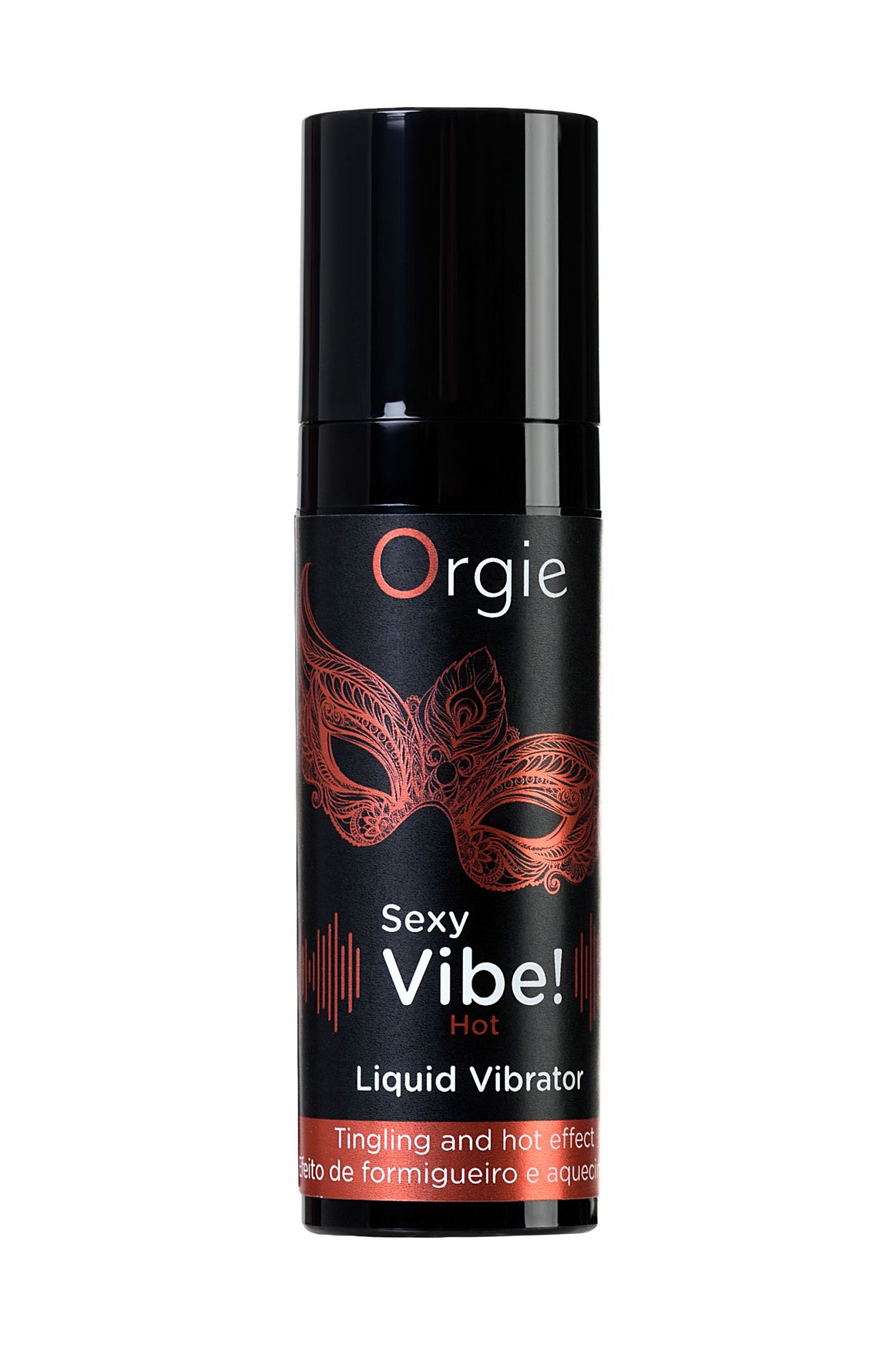 гель для массажа orgie sexy vibe hot с разогревающим и вибрирующим эффектом, 15 мл в 