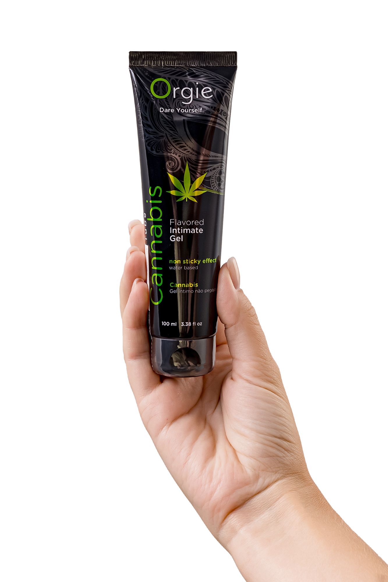 интимный гель orgie lube tube, водная основа, со вкусом конопли, 100 мл в 