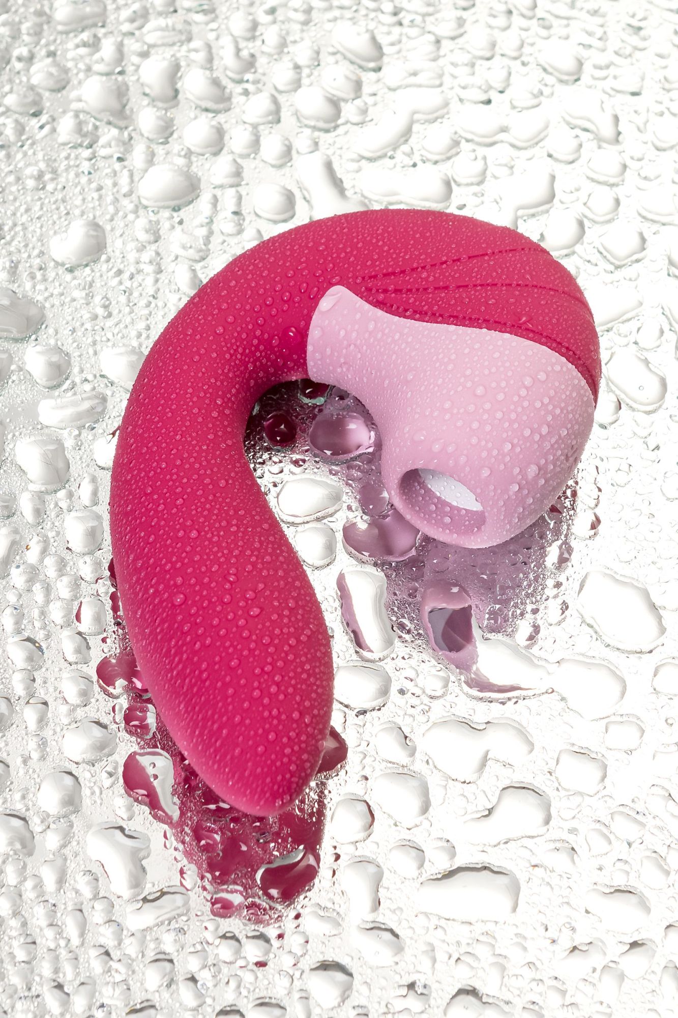 вибратор satisfyer supernova, с вакуум-волновым стимулятором, силикон, красный, 16,9 см в 