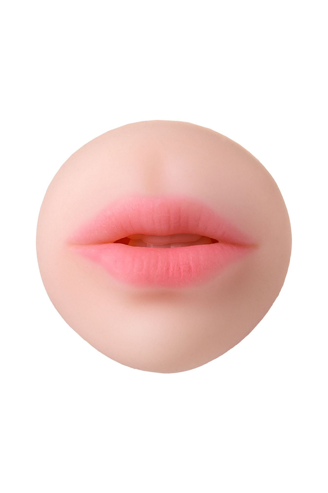 мастурбатор реалистичный toyfa juicy pussy pretty mouth, рот и вагина, softskin, телесный,17 см в 