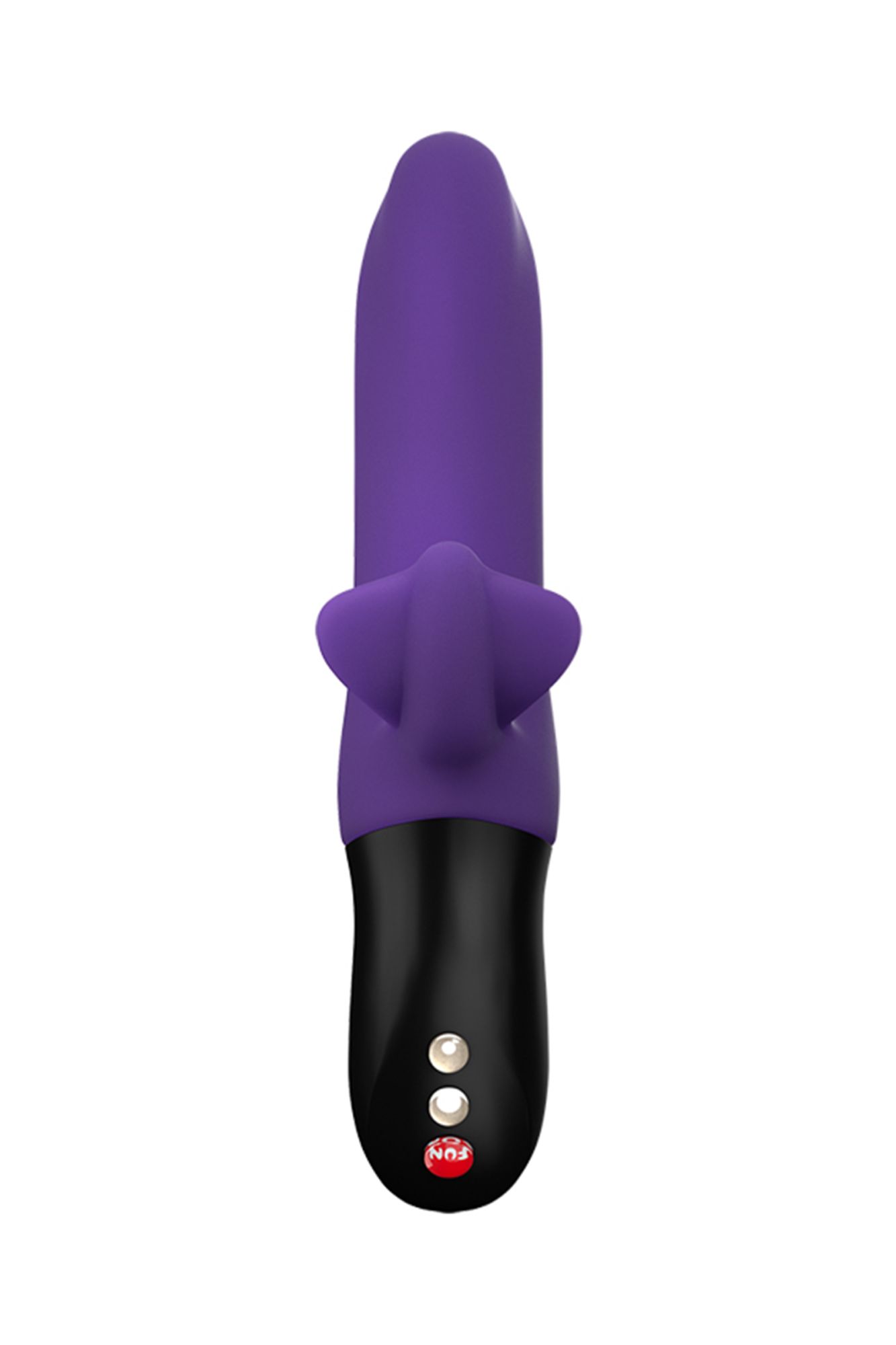пульсатор fun factory bi stronic fusion, силикон, фиолетовый, 22 см в 