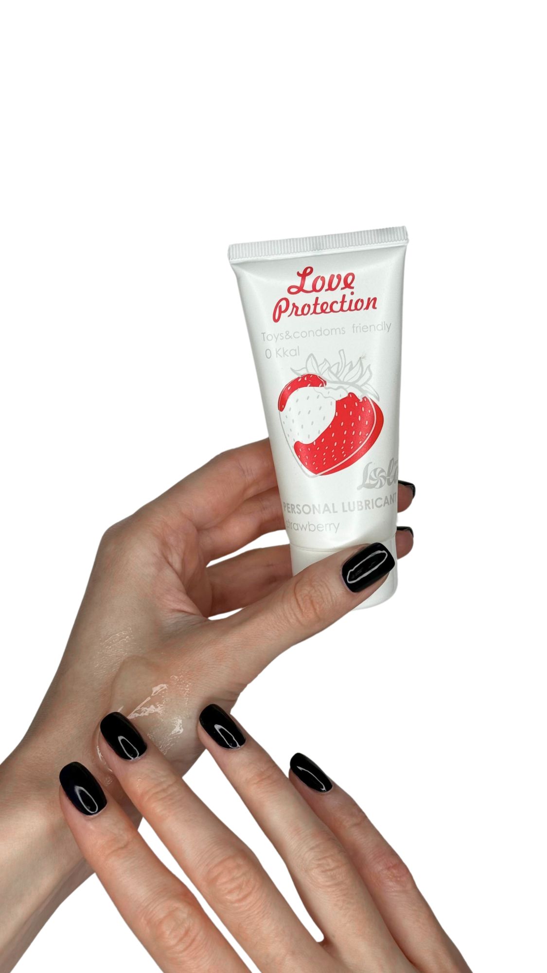 лубрикант на водной основе lola games love protection strawberry 50ml 1831-01lola в 