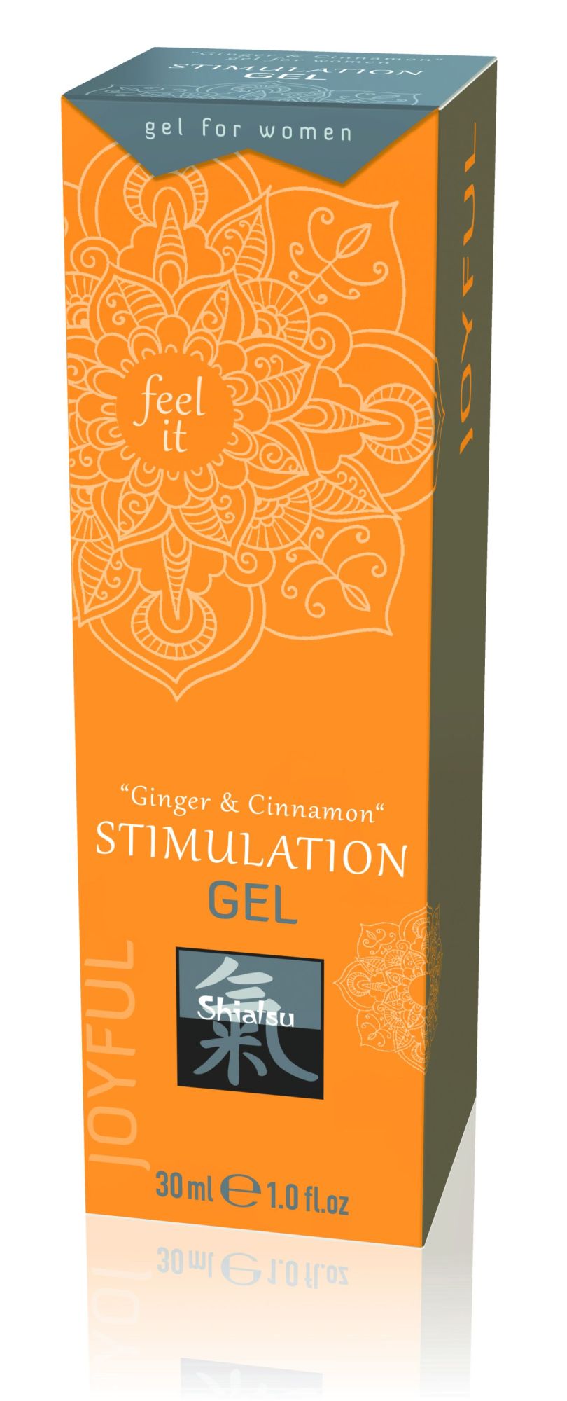 shiatsu stimulation gel ginger & cinnamon интимный гель 30 мл. в 
