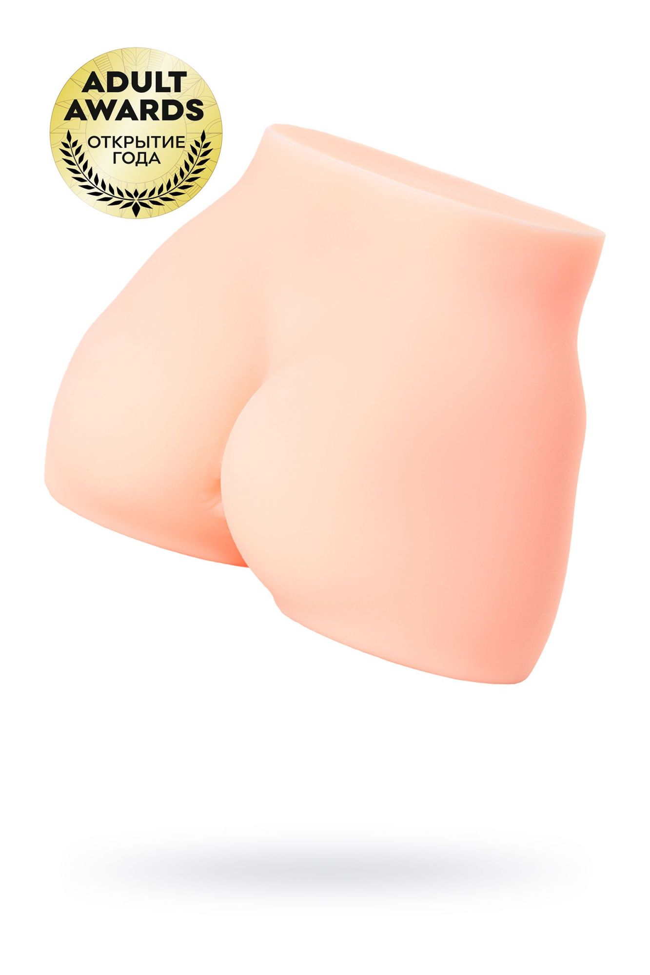 мастурбатор реалистичный kokos cleo-anal, tpr, телесный, 13.5 см в 