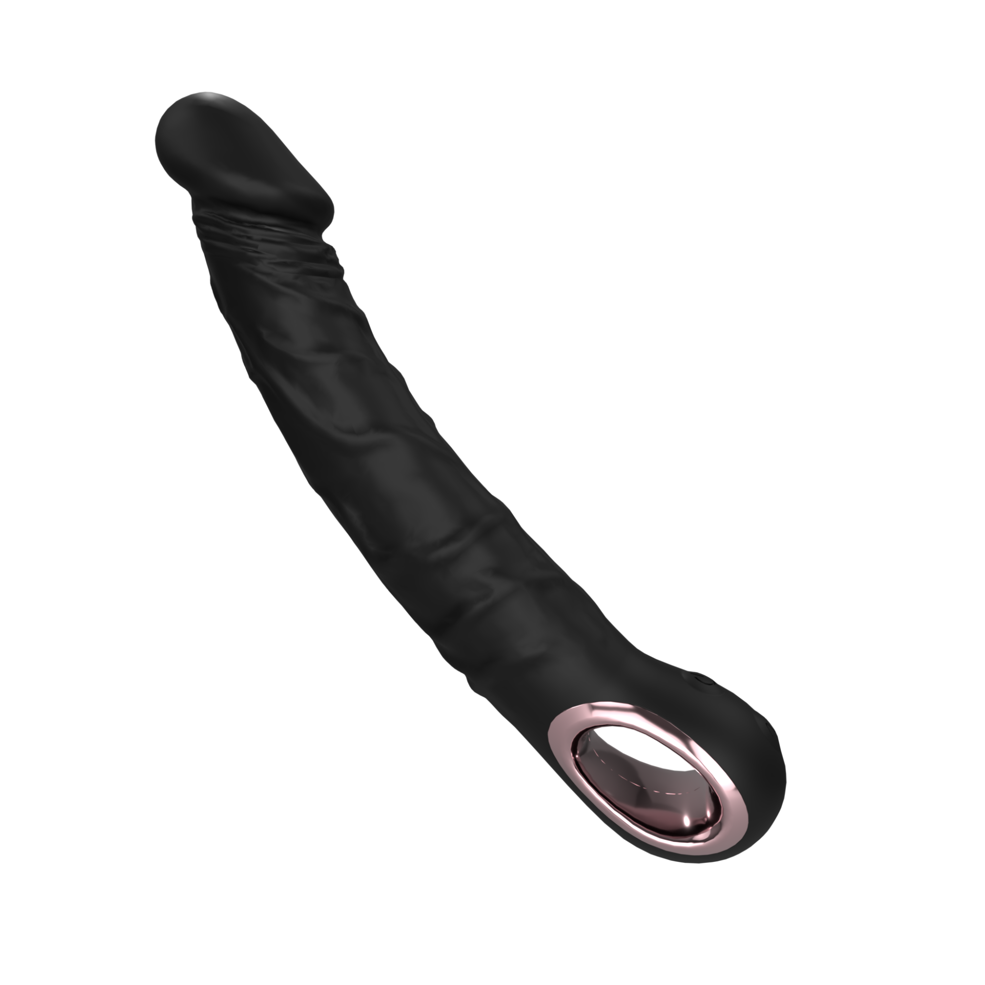 силиконовый вибратор черный sw3020black в 
