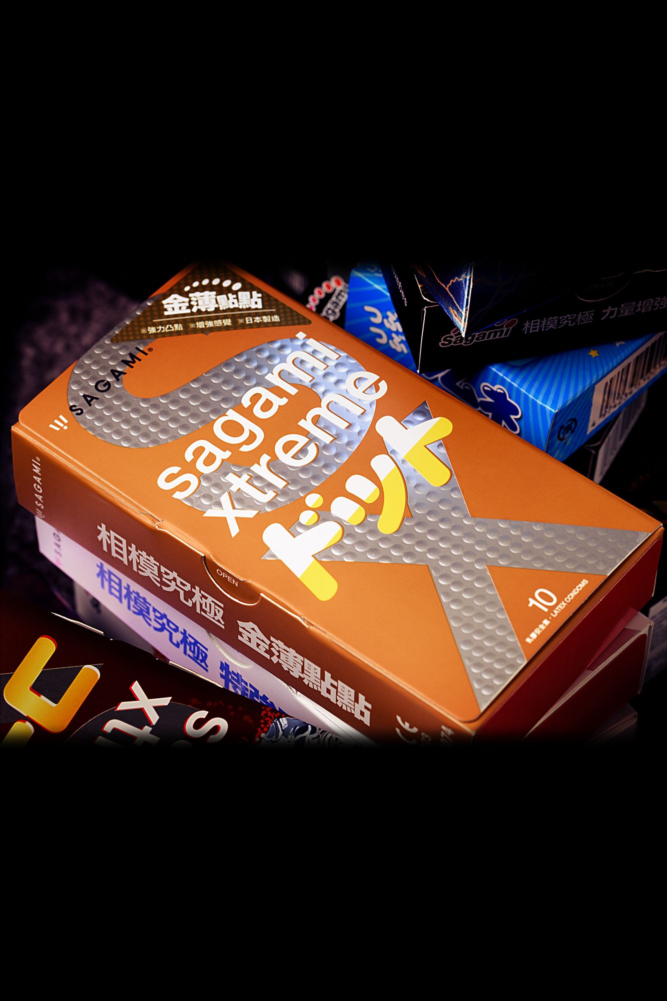 презервативы sagami, xtreme, feel up, латекс, 19 см, 5,3 см, 10 шт. в 