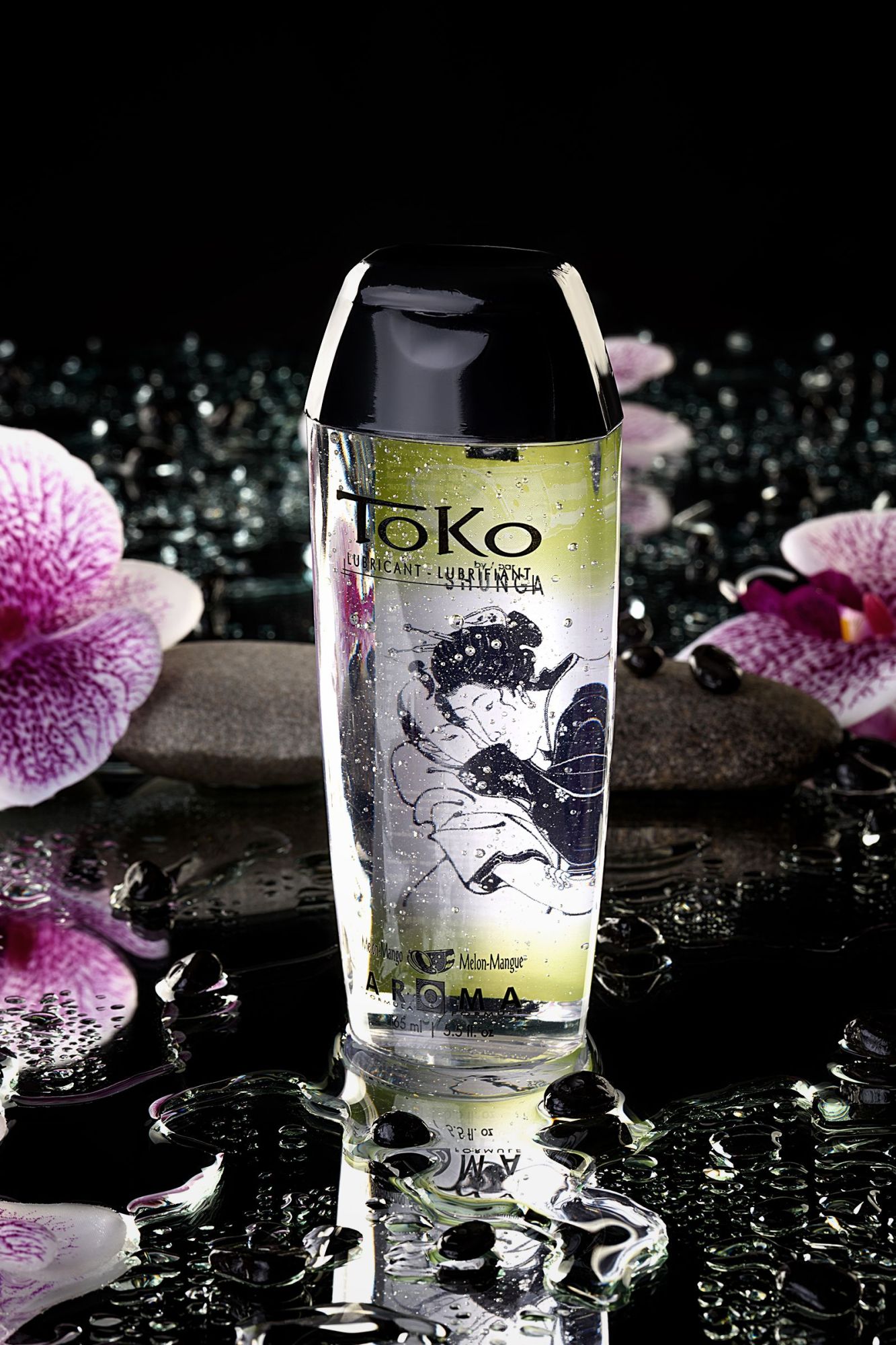 лубрикант shunga toko aroma на водной основе, дыня и манго, 165 мл в 