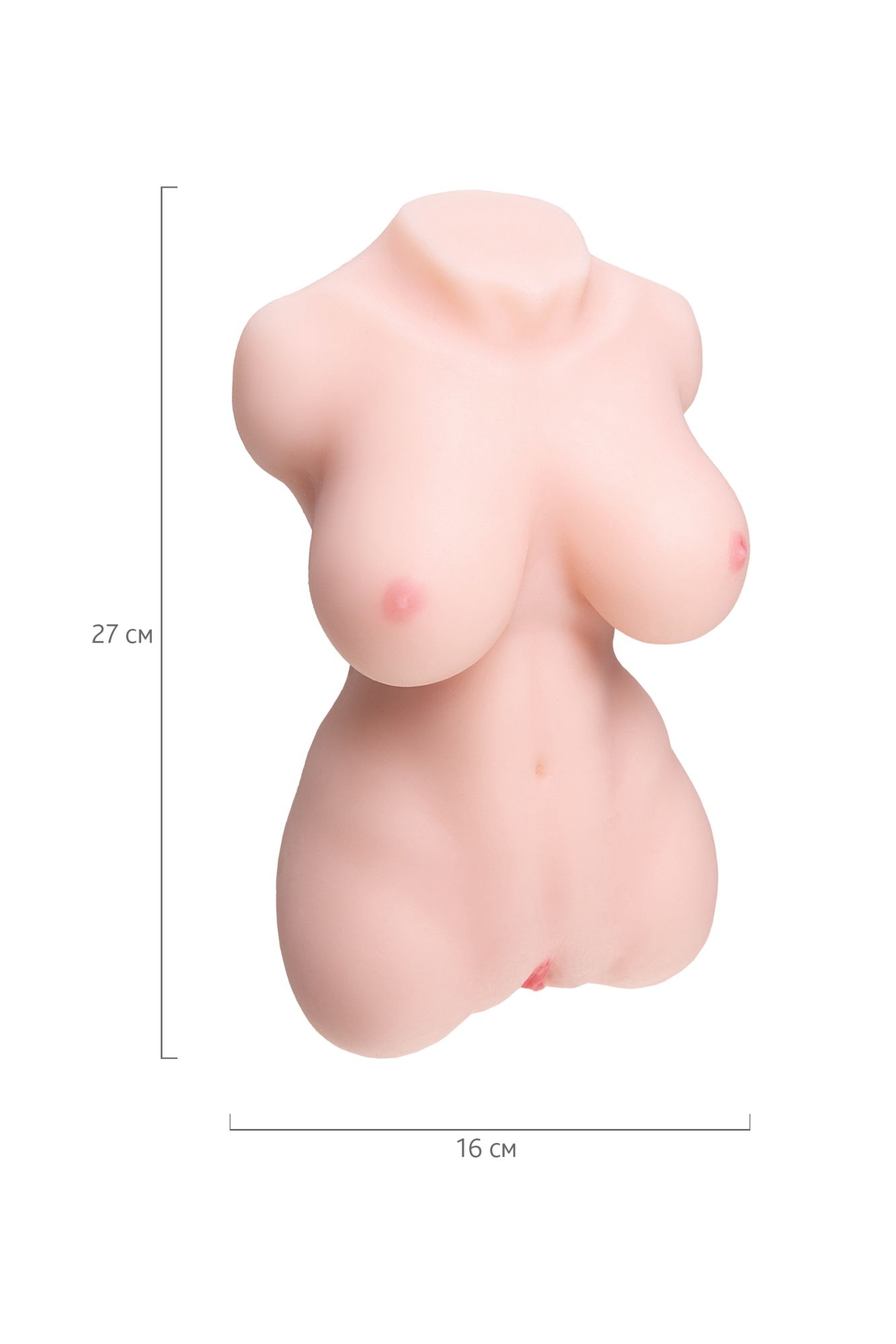 мастурбатор реалистичный toyfa juicy pussy, heart stealer, tpe, телесный в 