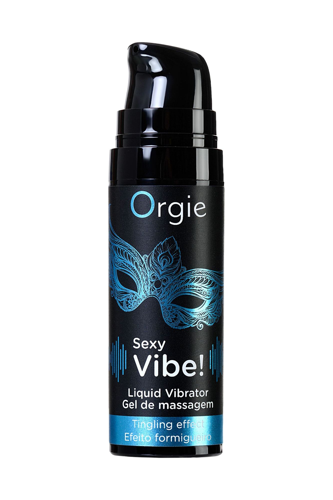 гель для массажа orgie sexy vibe liquid vibrator с эффектом вибрации, 15 мл в 
