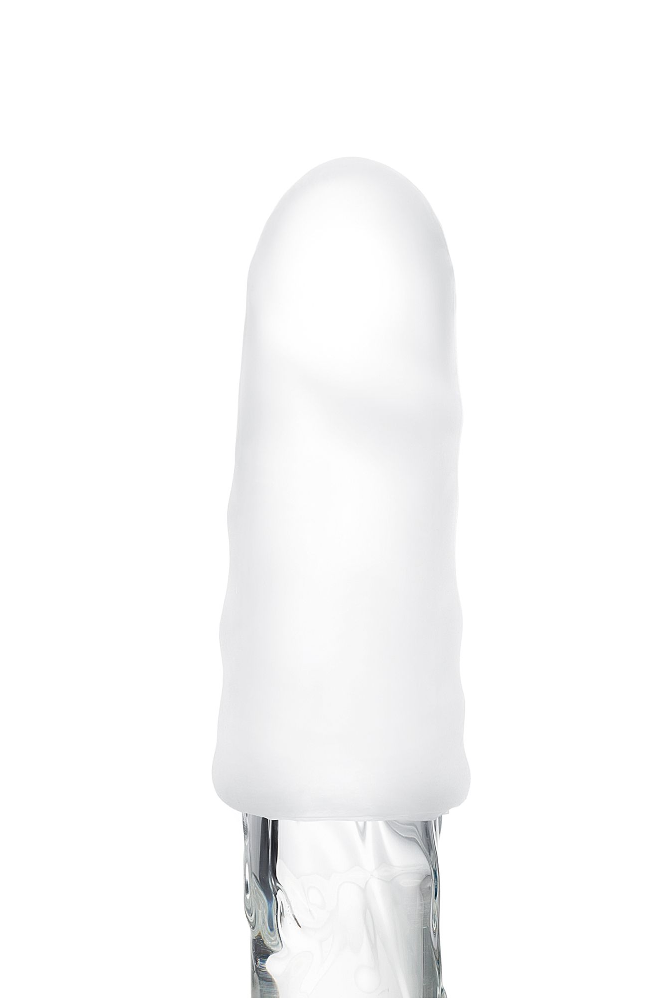 нереалистичный мастурбатор tenga №11 shiny, tpe, белый, 6,1 см в 
