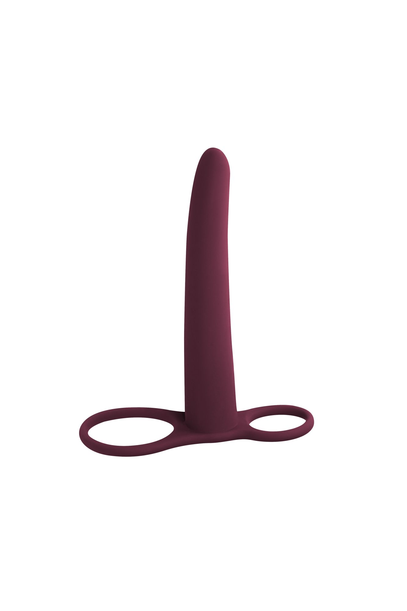 насадка для двойного проникновения pure passion gimlet wine red 1200-02lola в 