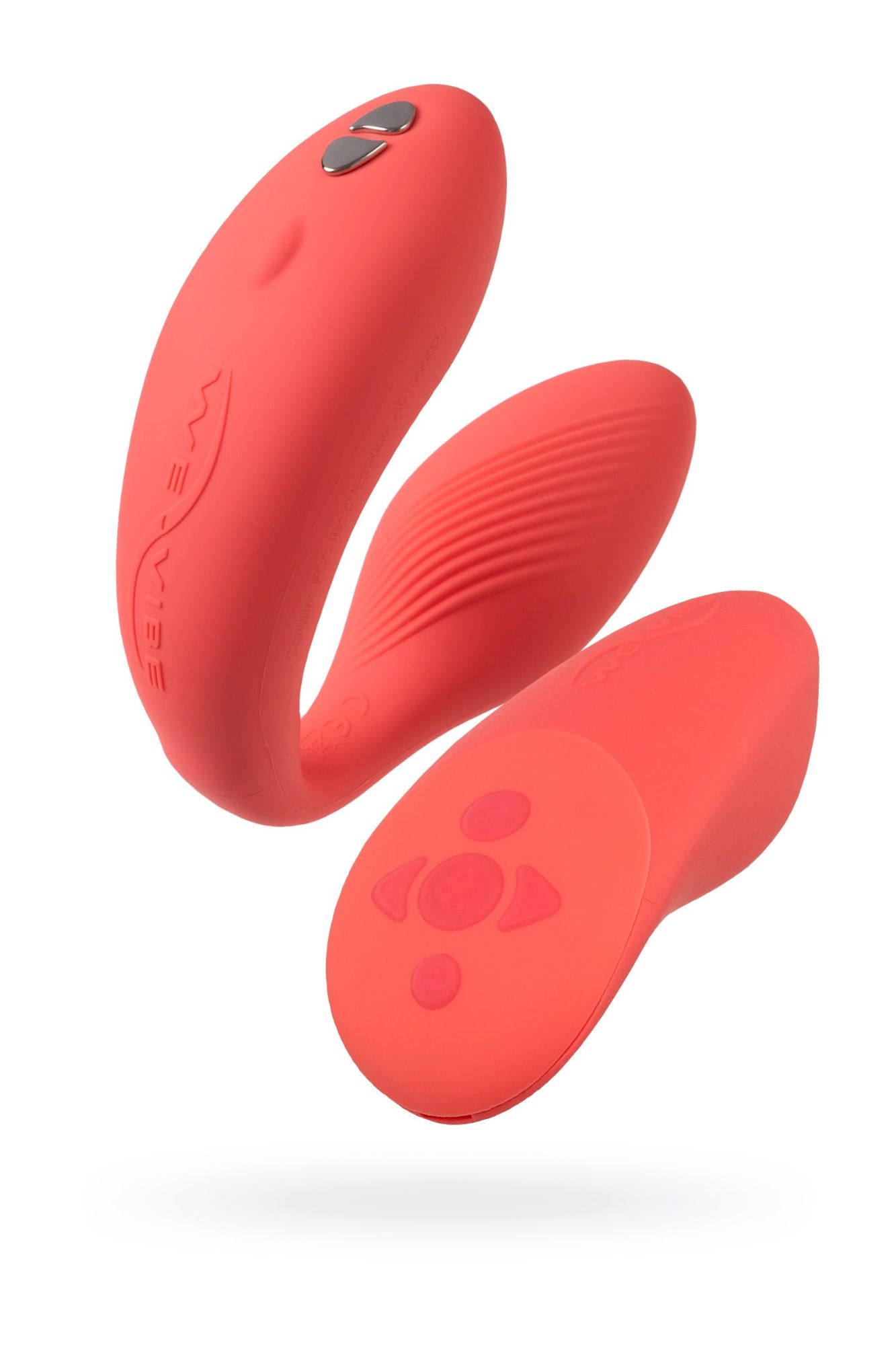 вибратор we-vibe chorus силикон, коралловый в 